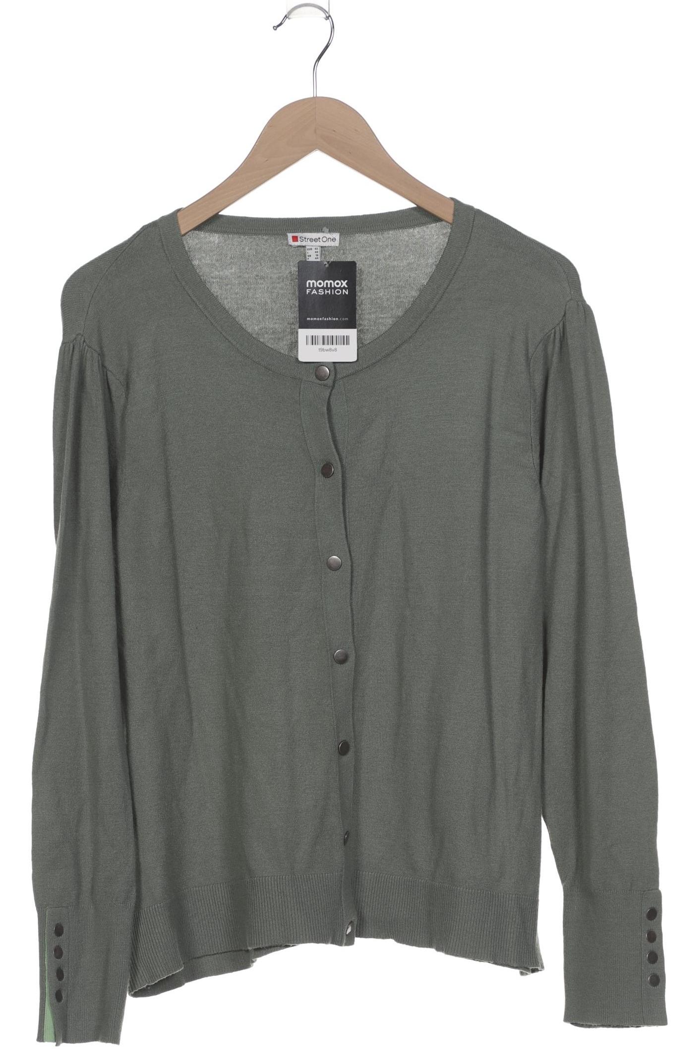 

Street One Damen Strickjacke, grün, Gr. 42