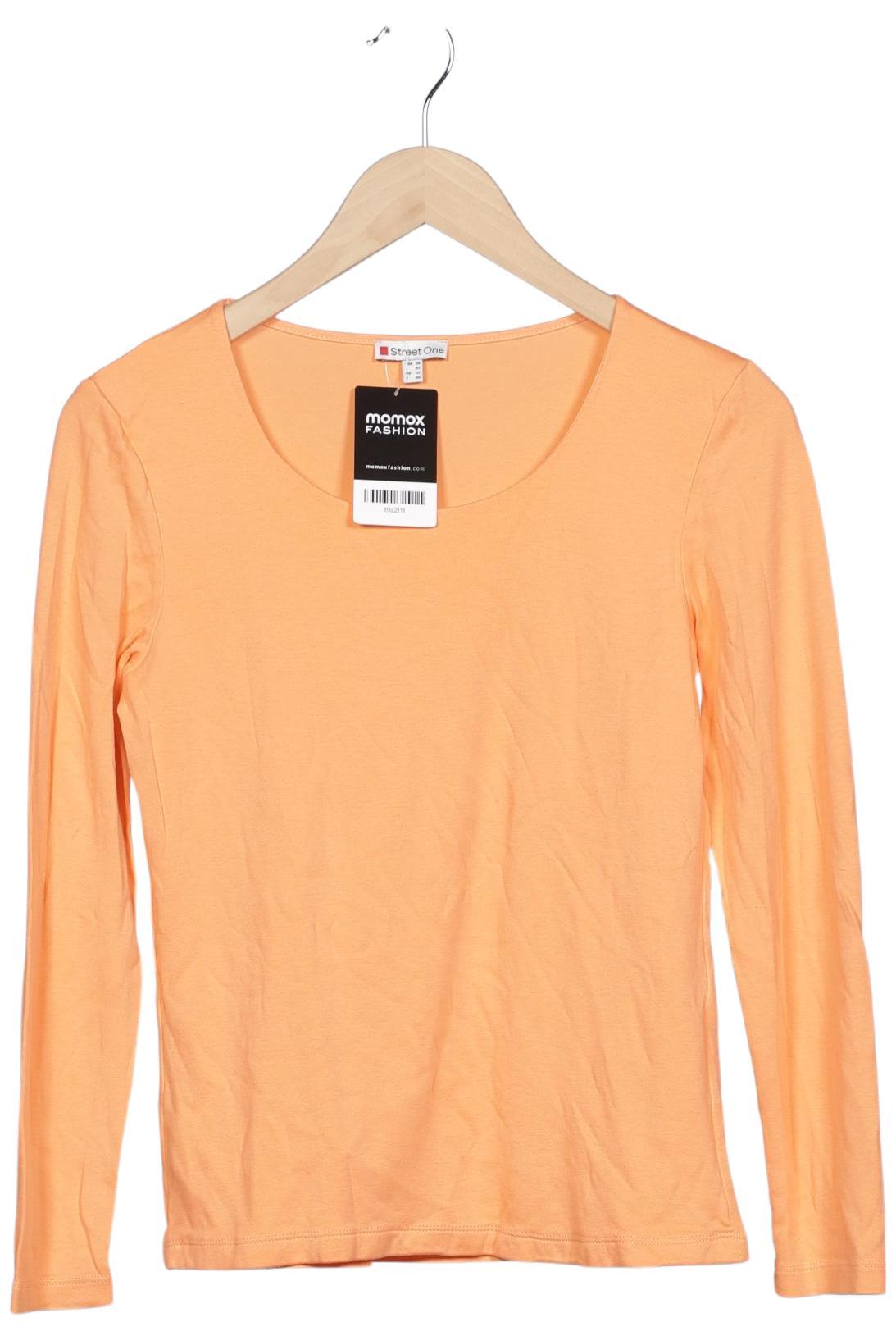 

Street One Damen Langarmshirt, orange, Gr. 38