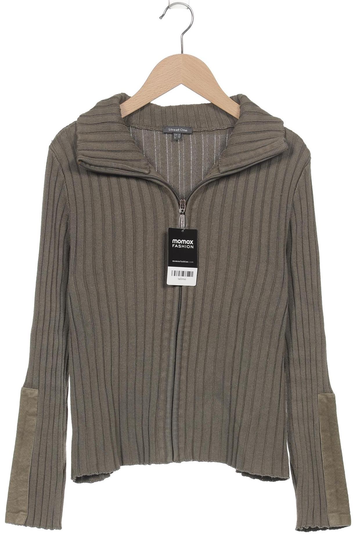 

Street One Damen Strickjacke, grün, Gr. 38