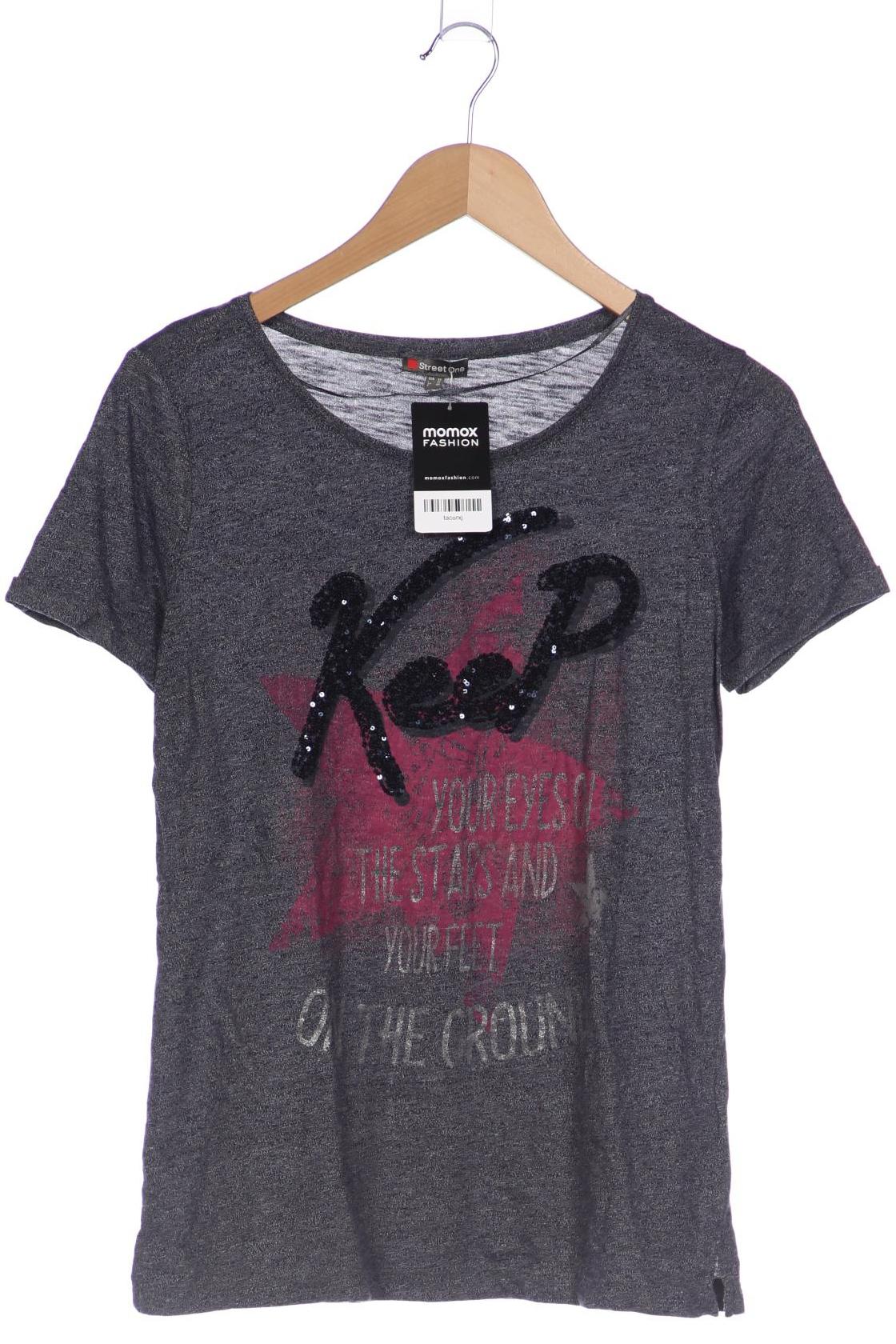 

Street One Damen T-Shirt, marineblau, Gr. 38