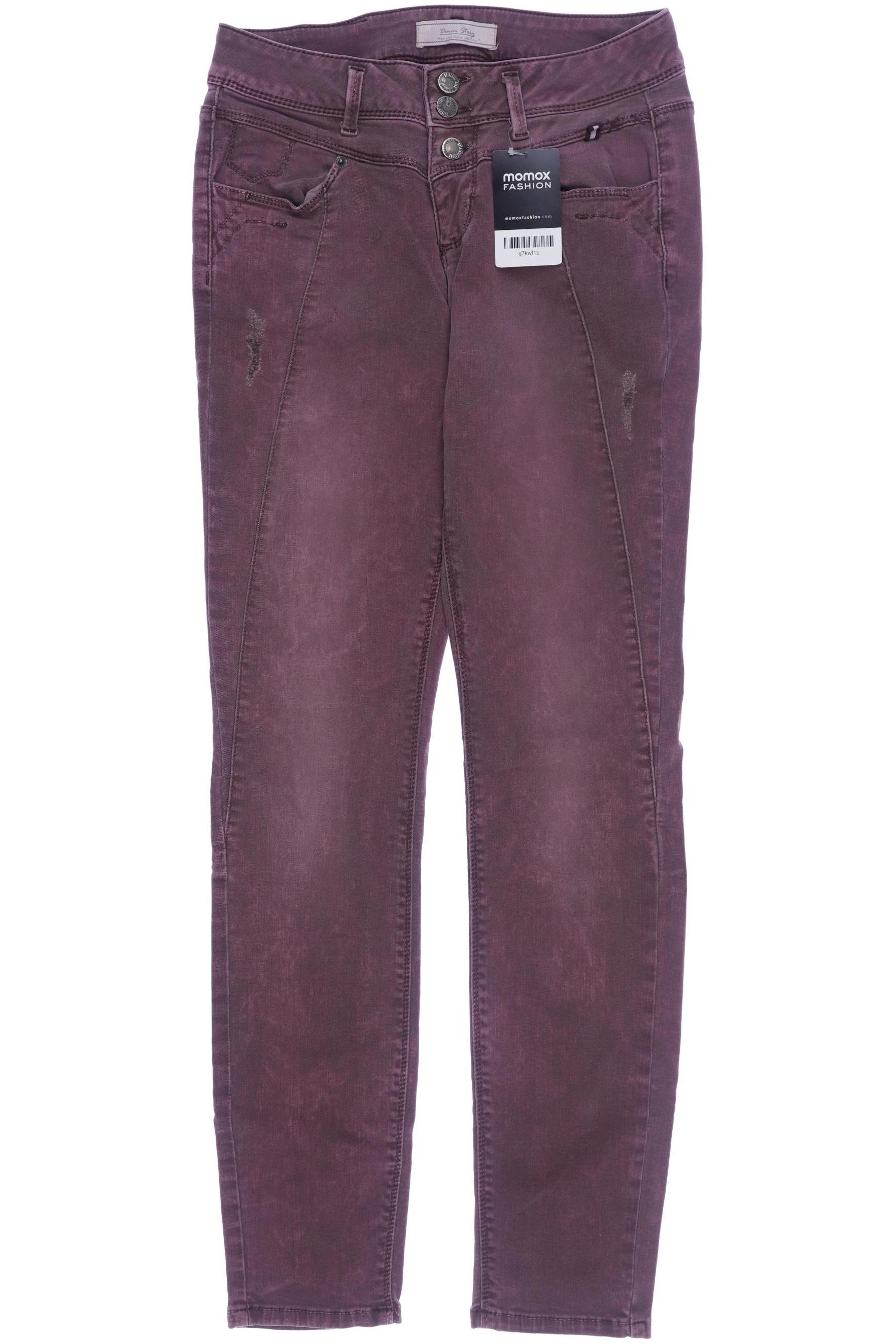

Street One Damen Jeans, bordeaux, Gr. 25