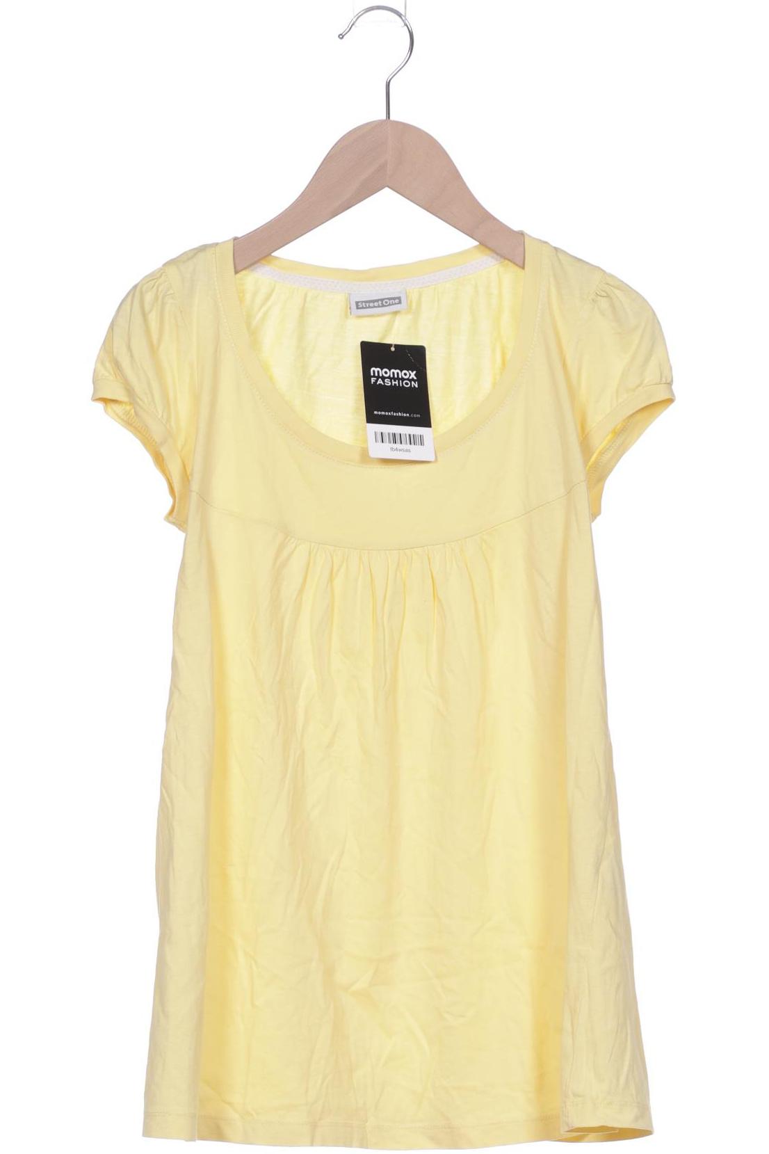 

Street One Damen T-Shirt, gelb, Gr. 36