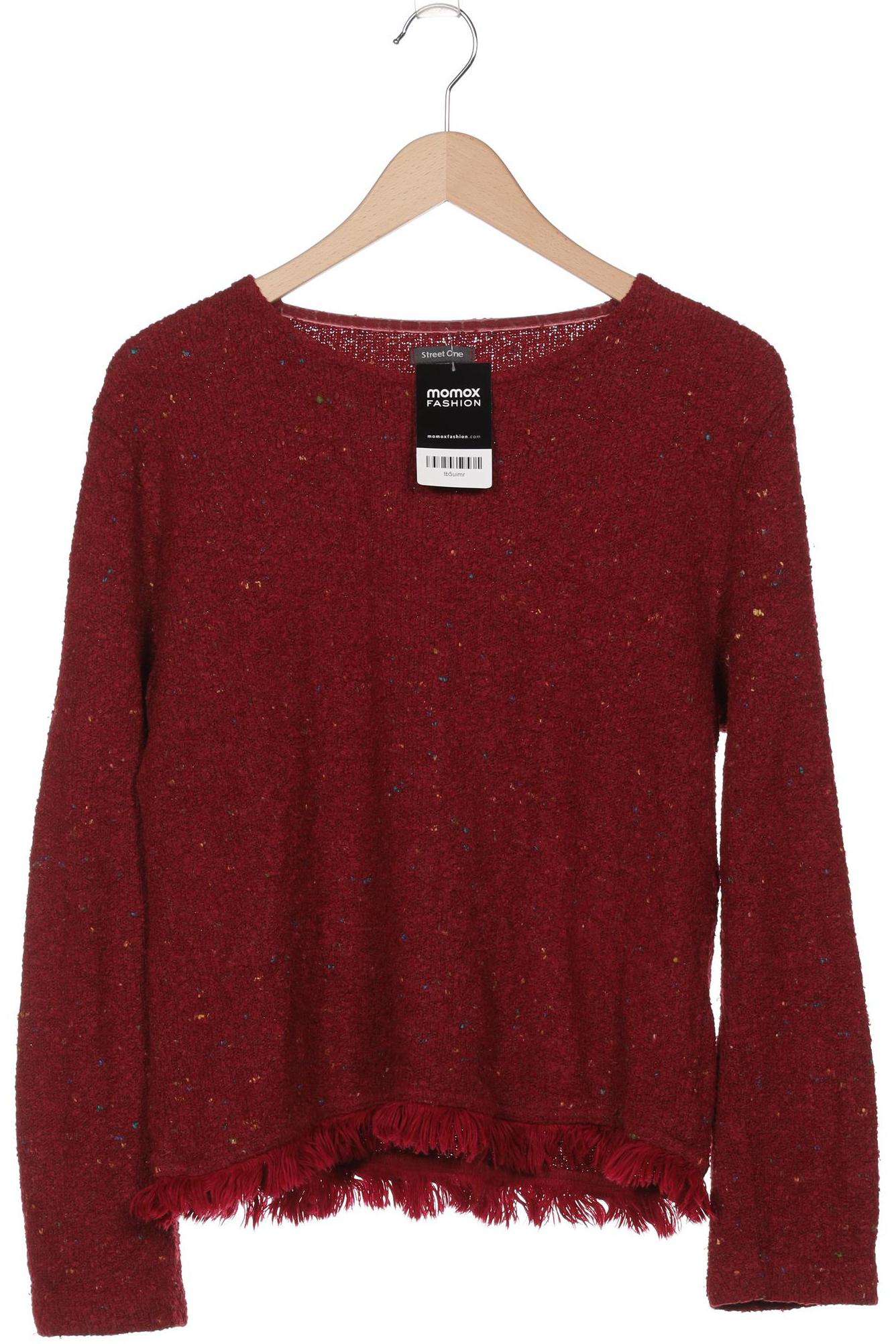 

Street One Damen Pullover, rot, Gr. 42