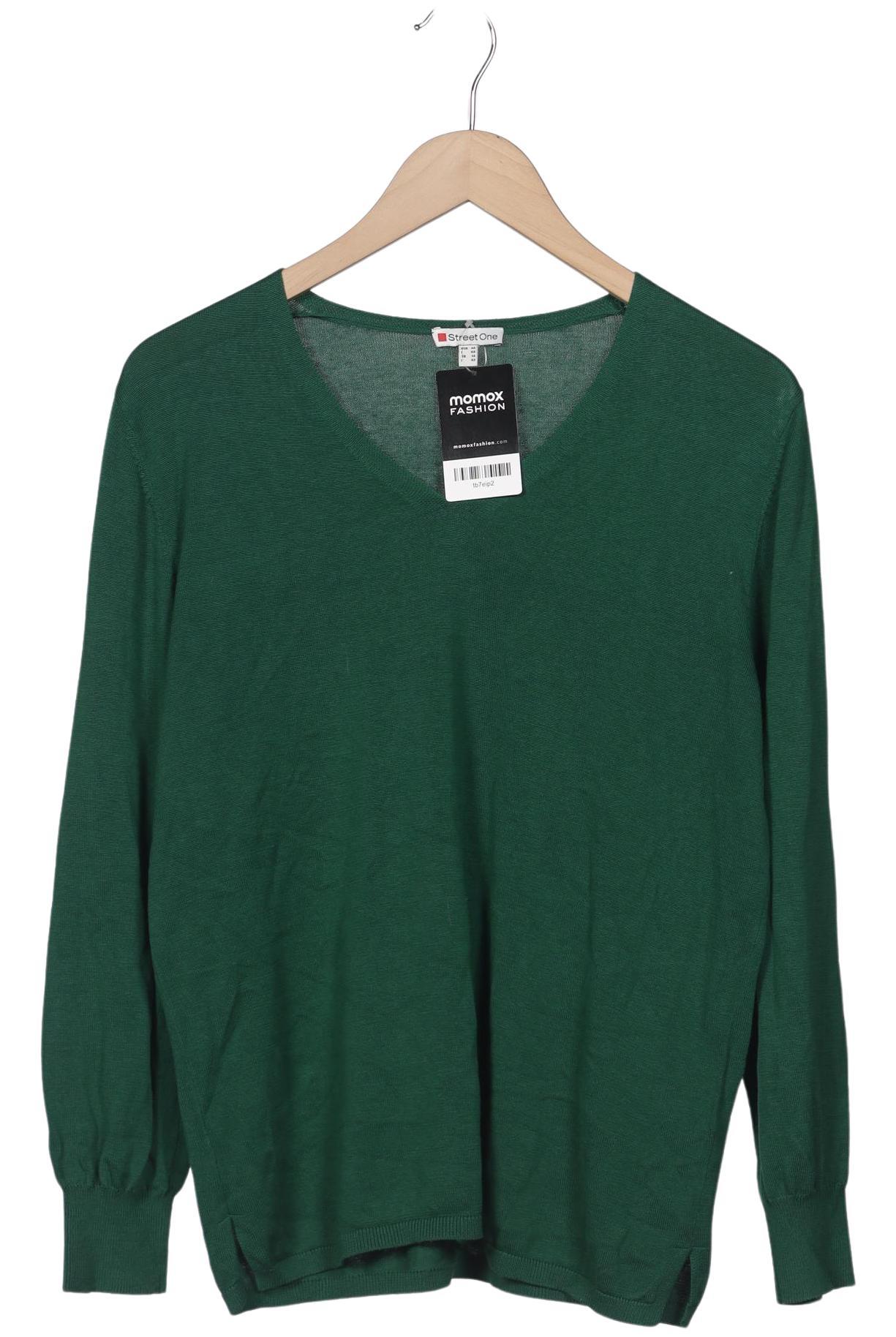 

Street One Damen Pullover, grün, Gr. 40