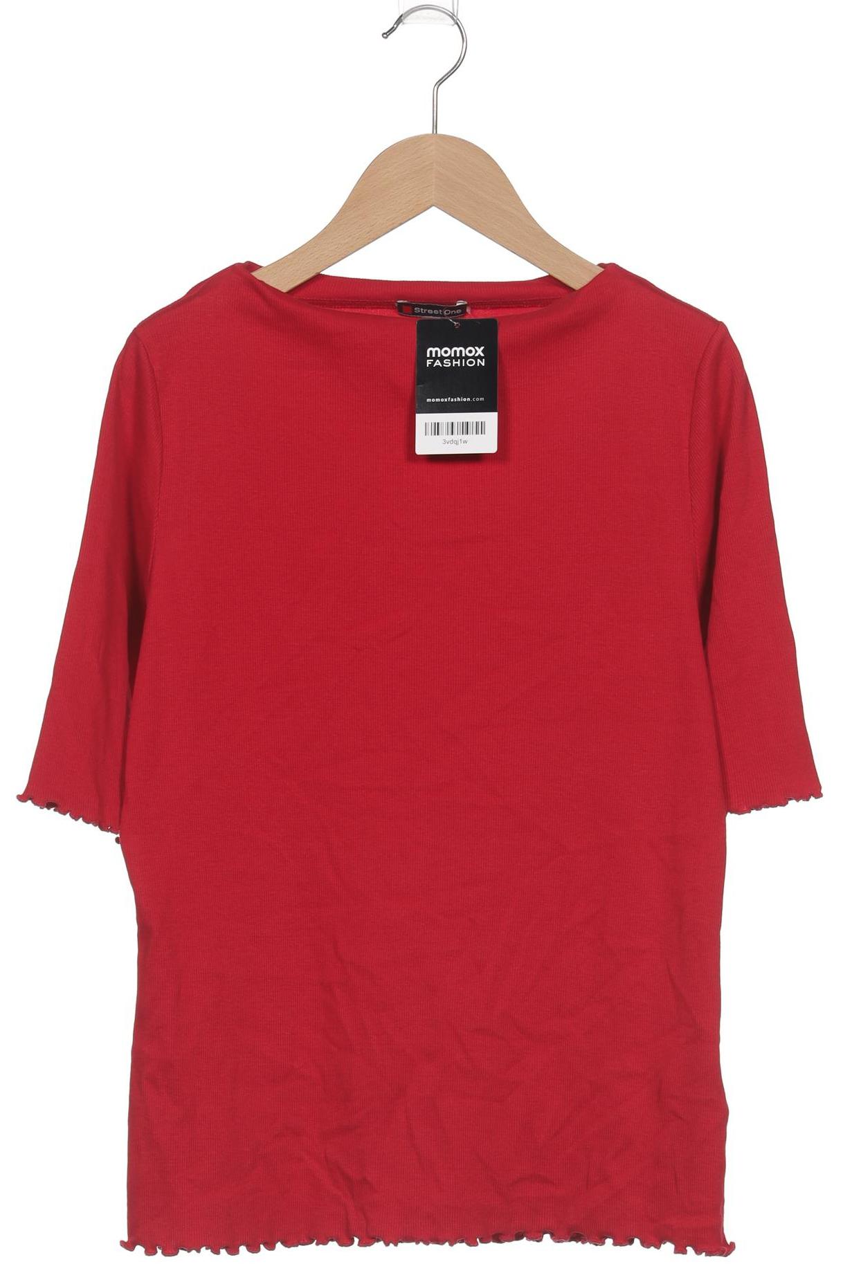 

Street One Damen T-Shirt, rot, Gr. 36