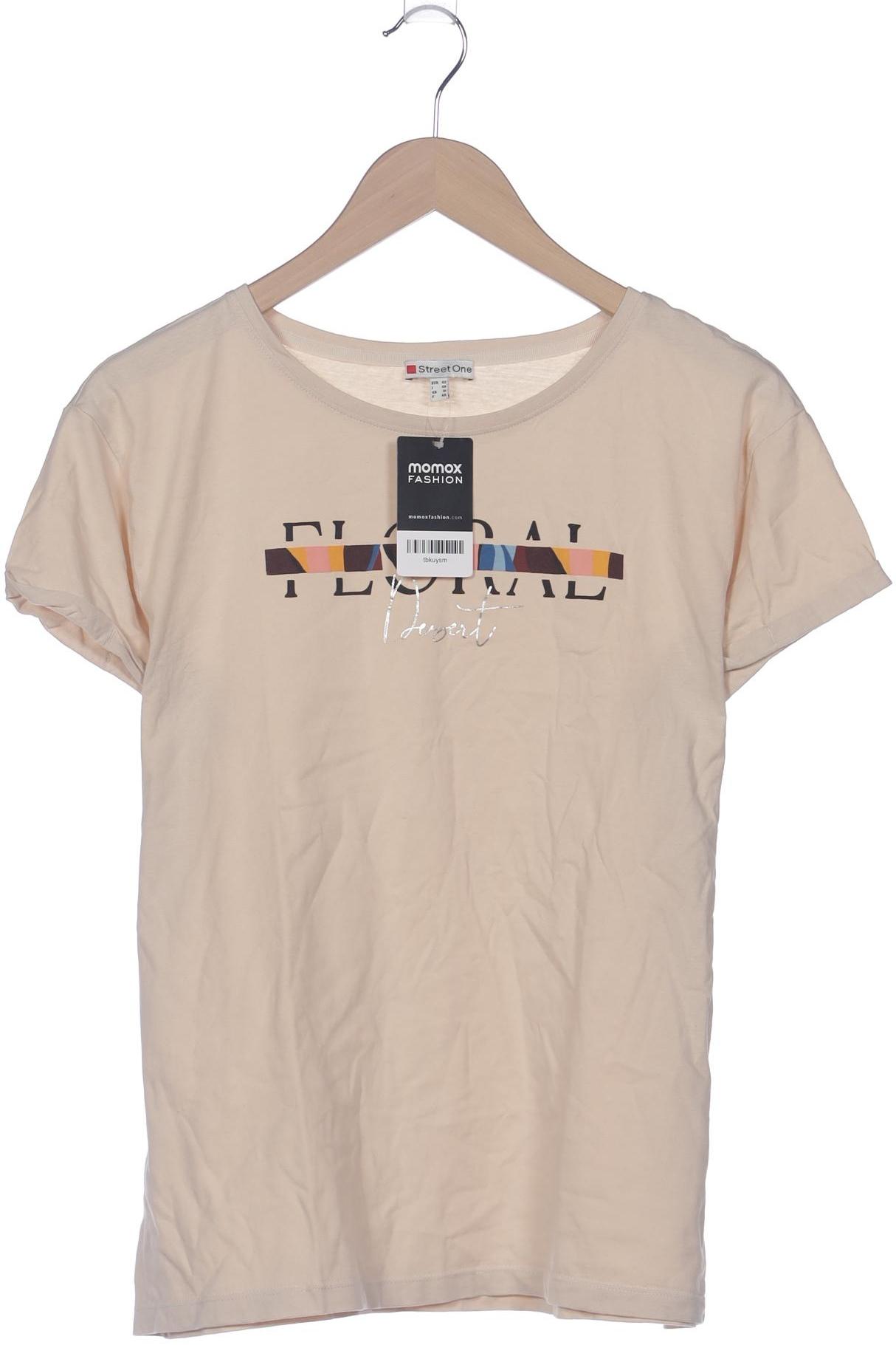 

Street One Damen T-Shirt, beige, Gr. 42