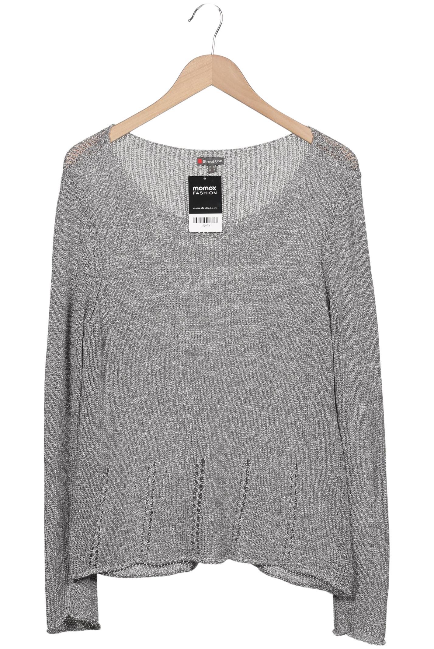

Street One Damen Pullover, grau, Gr. 42