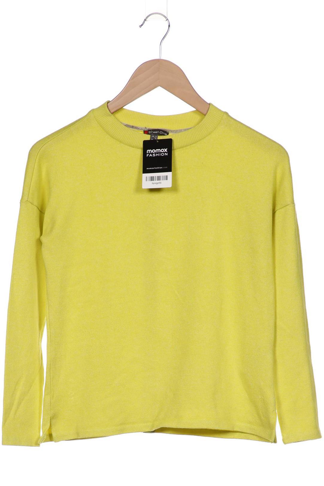 

Street One Damen Pullover, gelb, Gr. 34