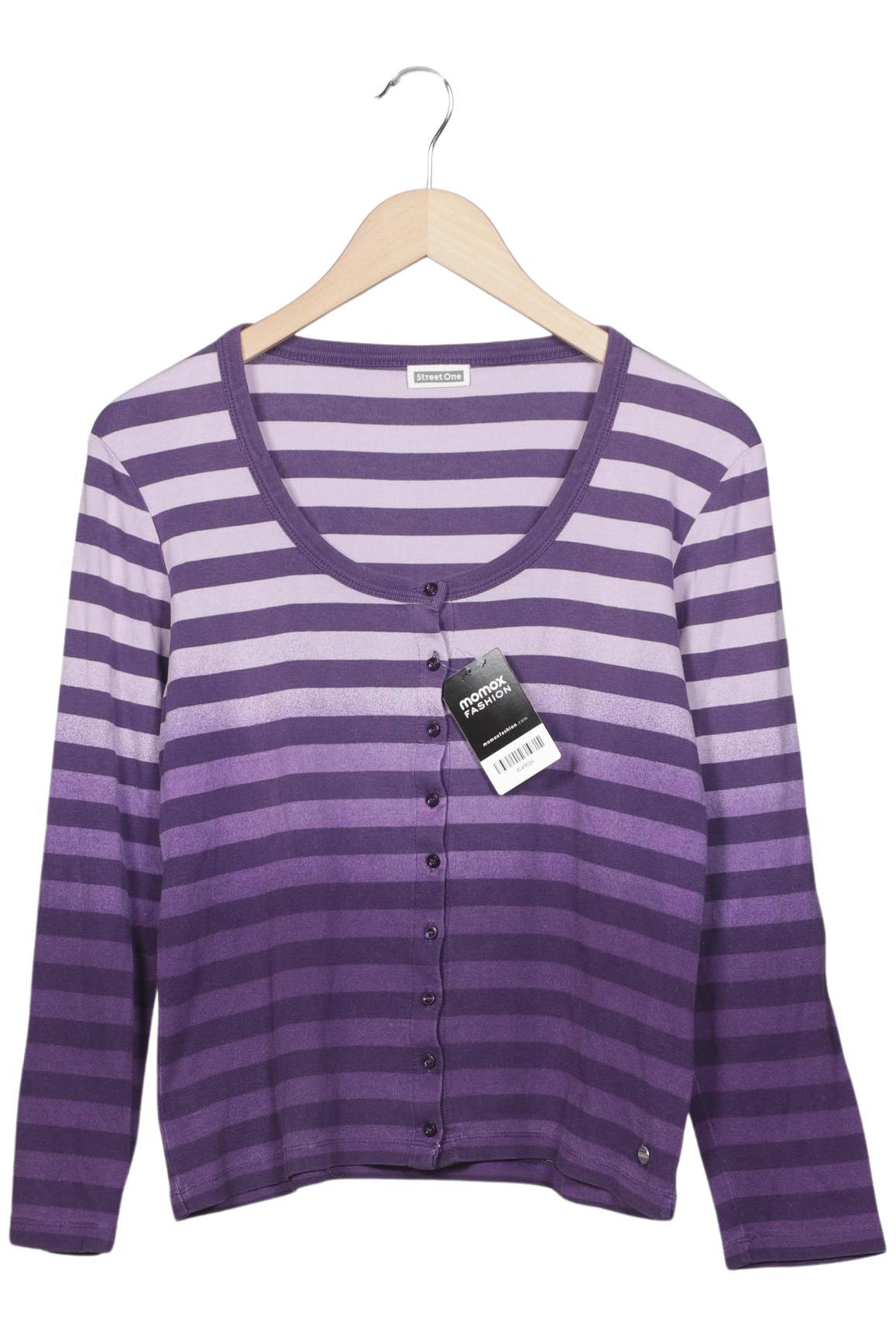 

Street One Damen Strickjacke, flieder, Gr. 42