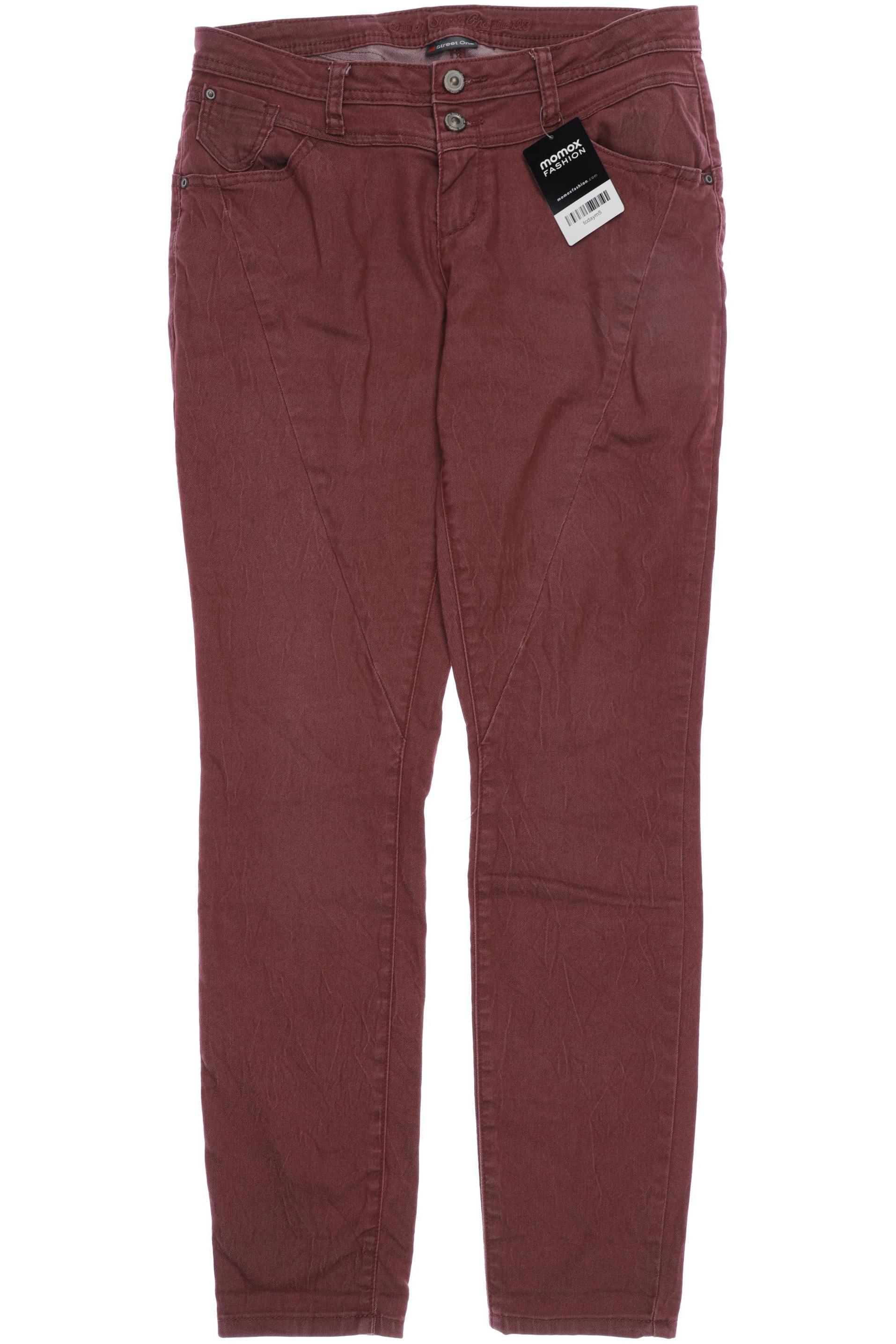 

Street One Damen Jeans, rot, Gr. 28
