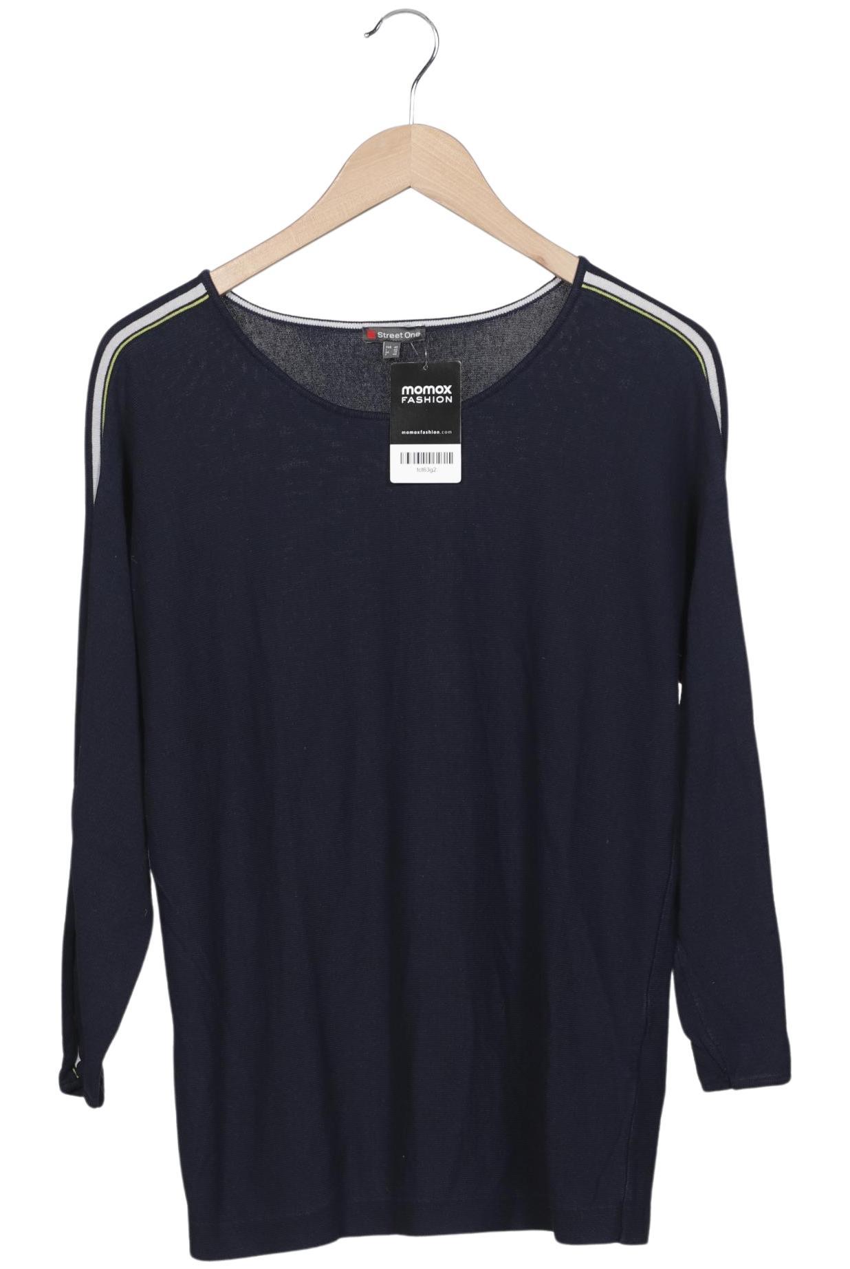 

Street One Damen Pullover, marineblau, Gr. 42