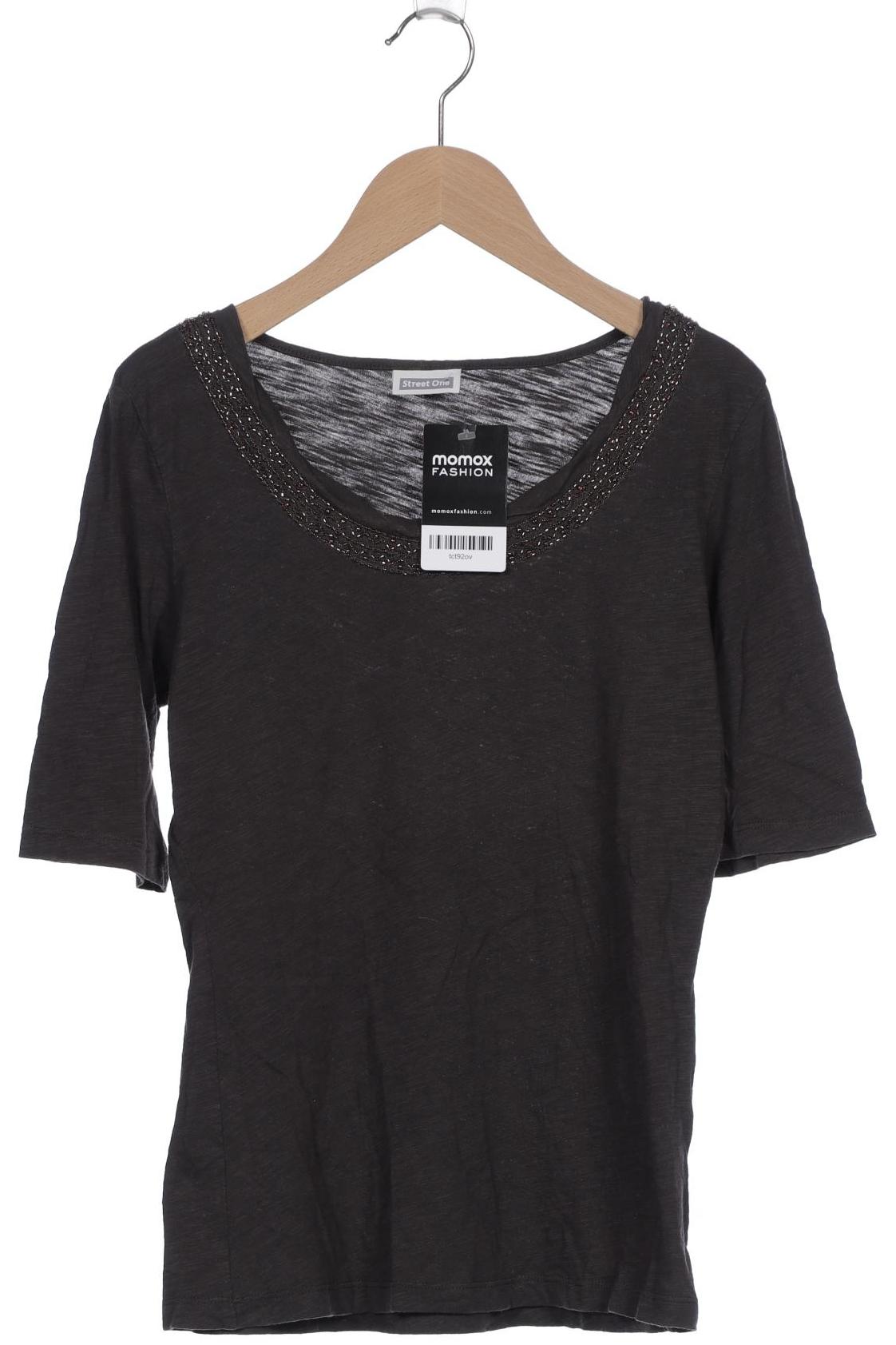 

Street One Damen T-Shirt, grau, Gr. 36