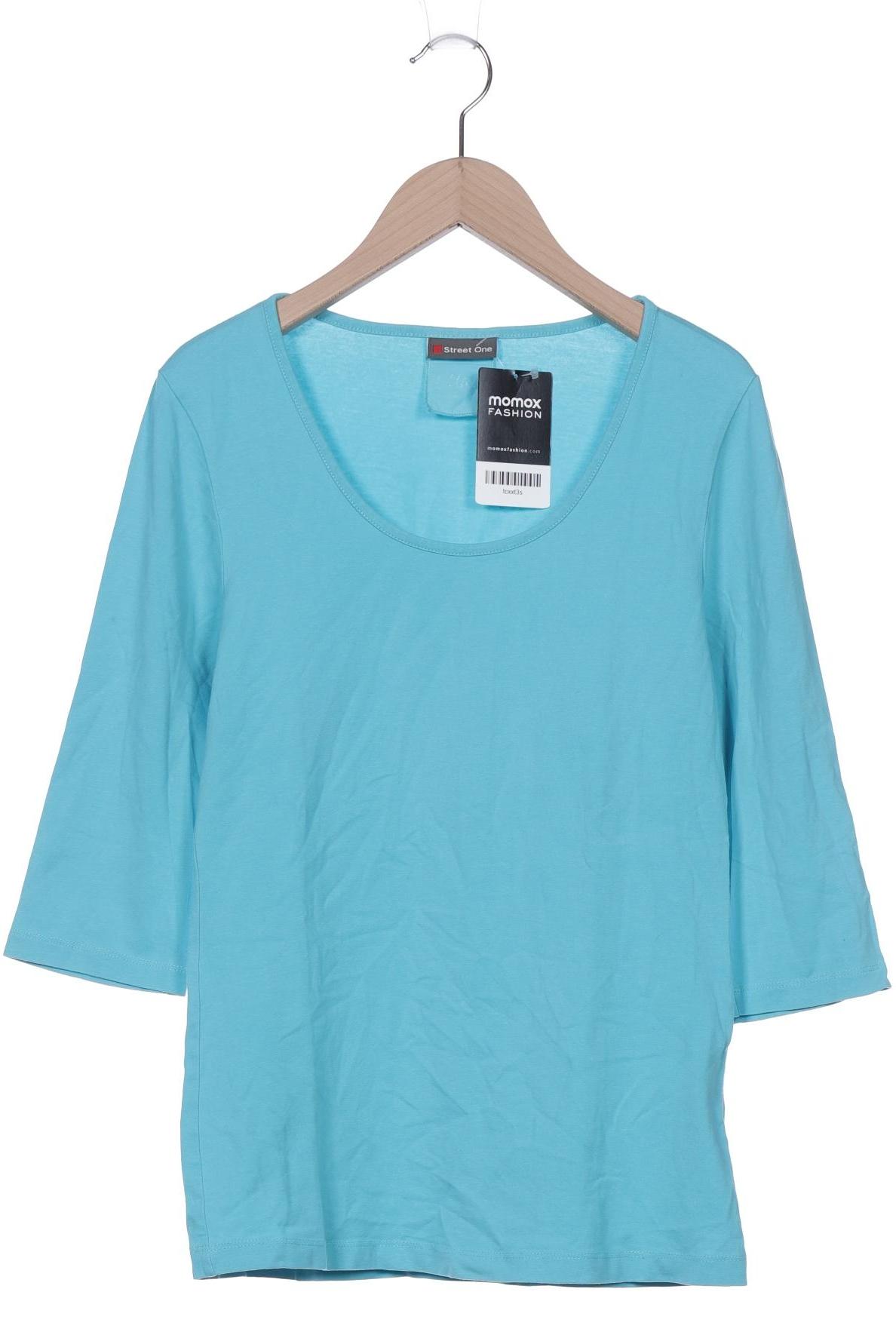 

Street One Damen Langarmshirt, blau, Gr. 38