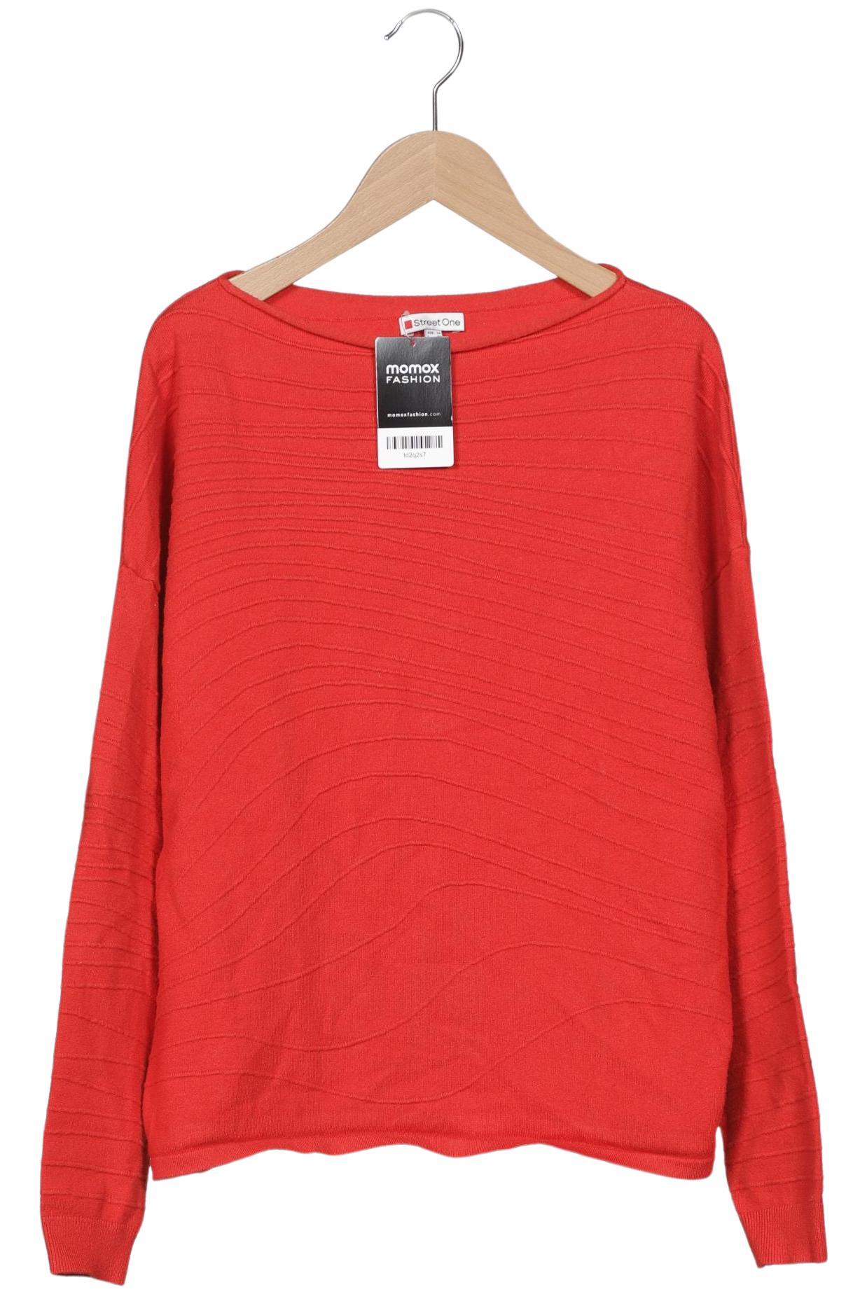 

Street One Damen Pullover, rot, Gr. 38