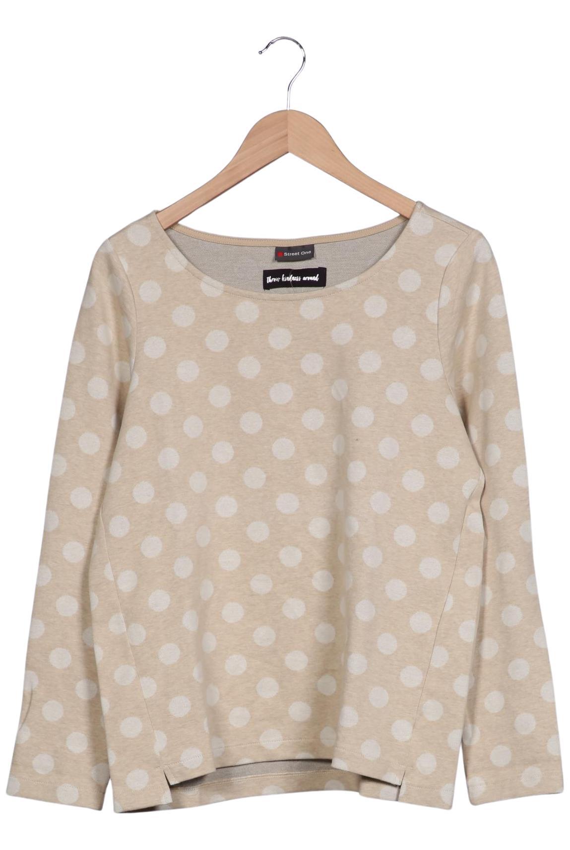 

Street One Damen Sweatshirt, beige, Gr. 38