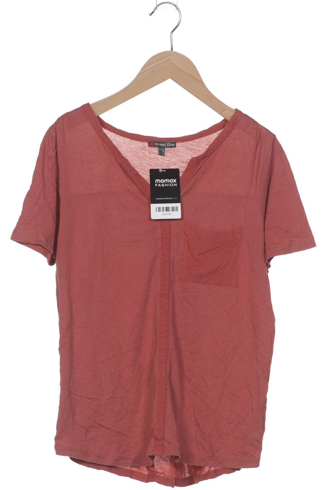 

Street One Damen T-Shirt, rot, Gr. 36