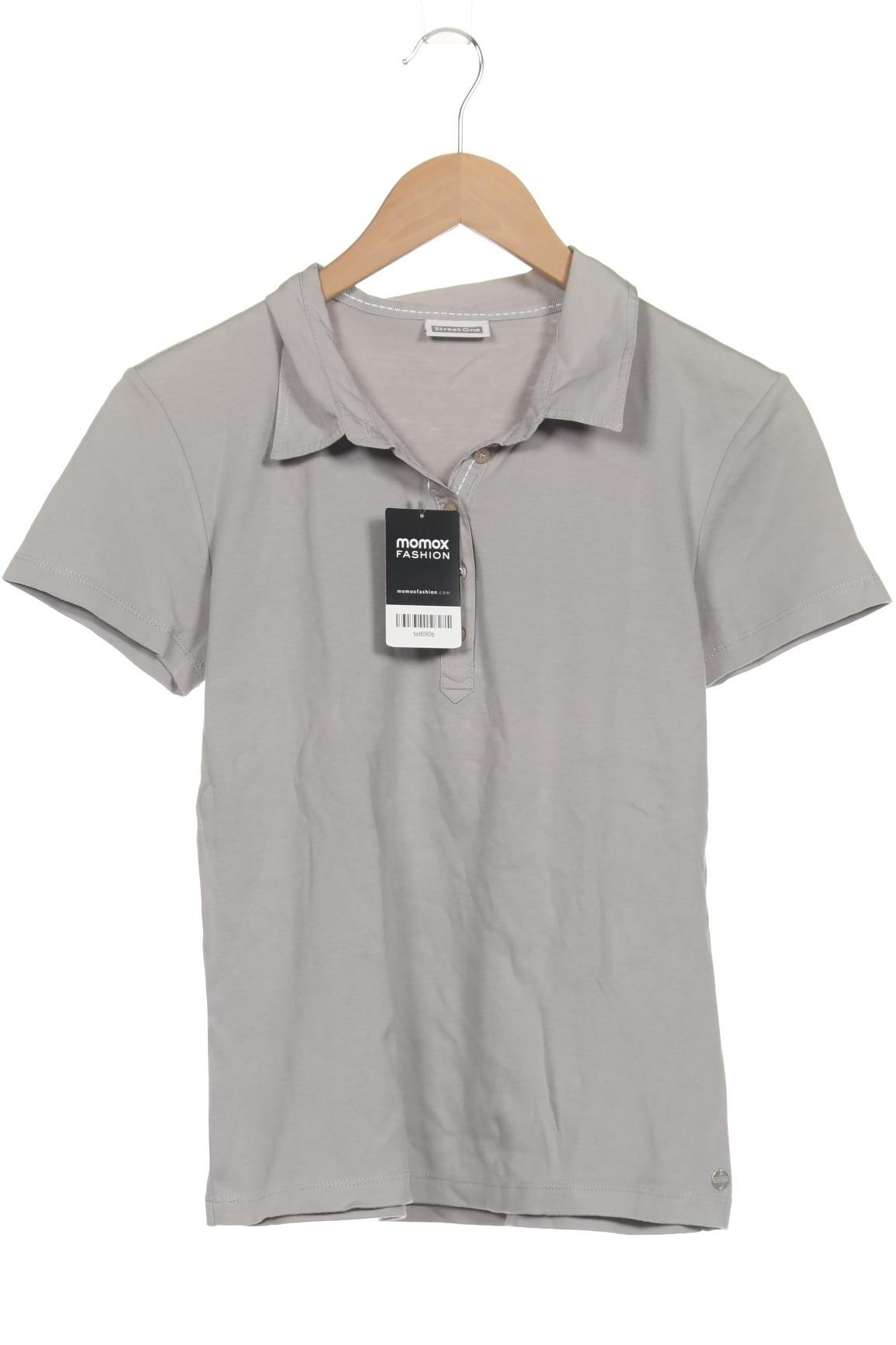 

Street One Damen Poloshirt, grau, Gr. 42