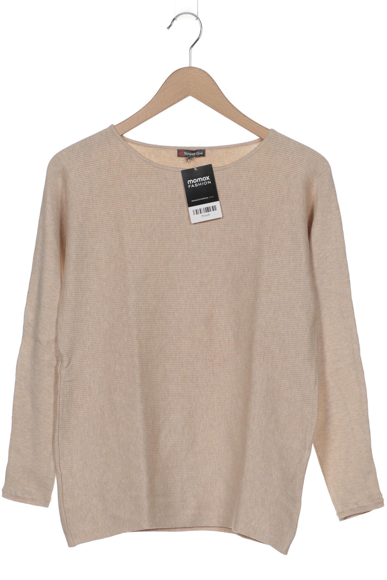 

Street One Damen Pullover, beige, Gr. 38