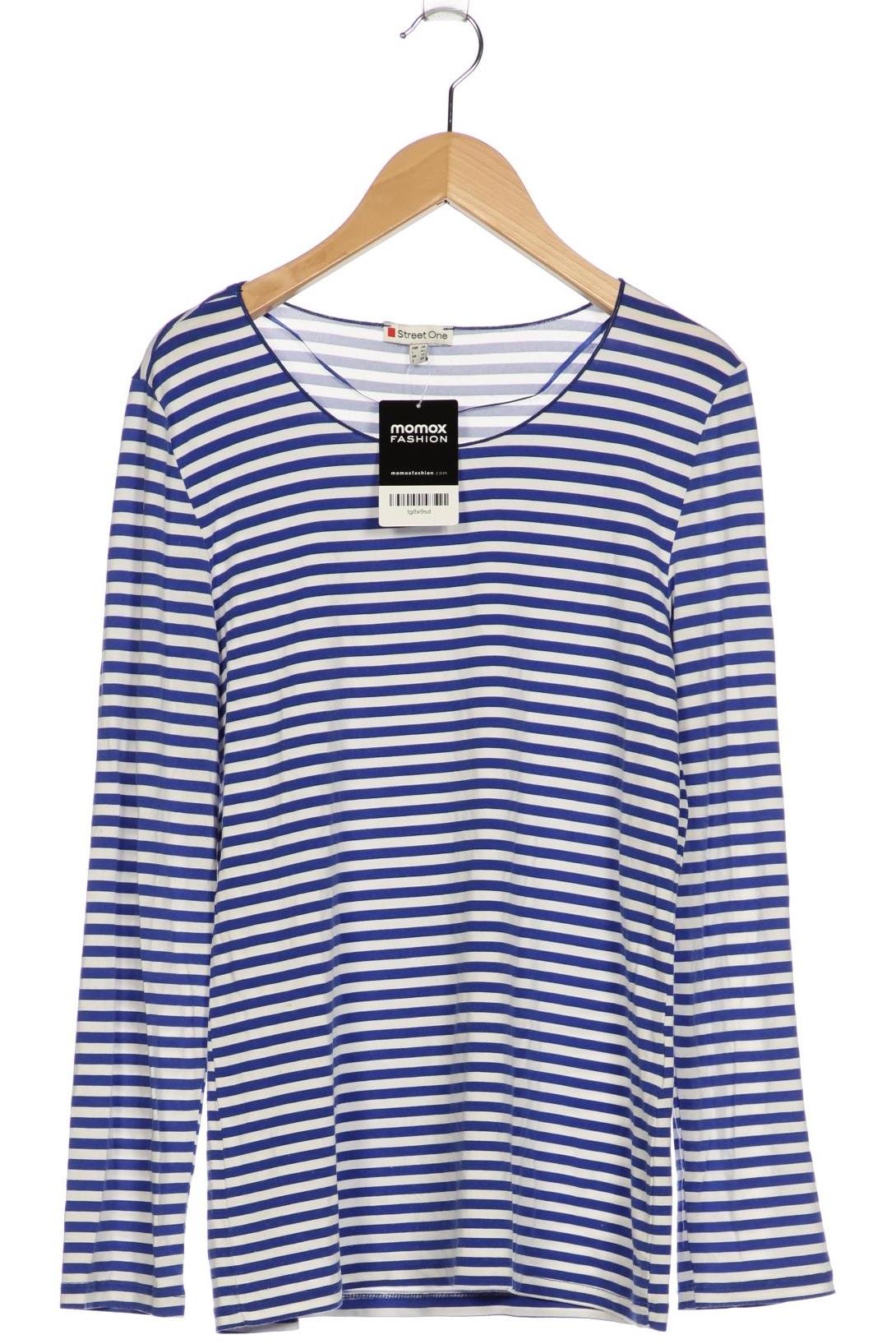 

Street One Damen Langarmshirt, blau, Gr. 38