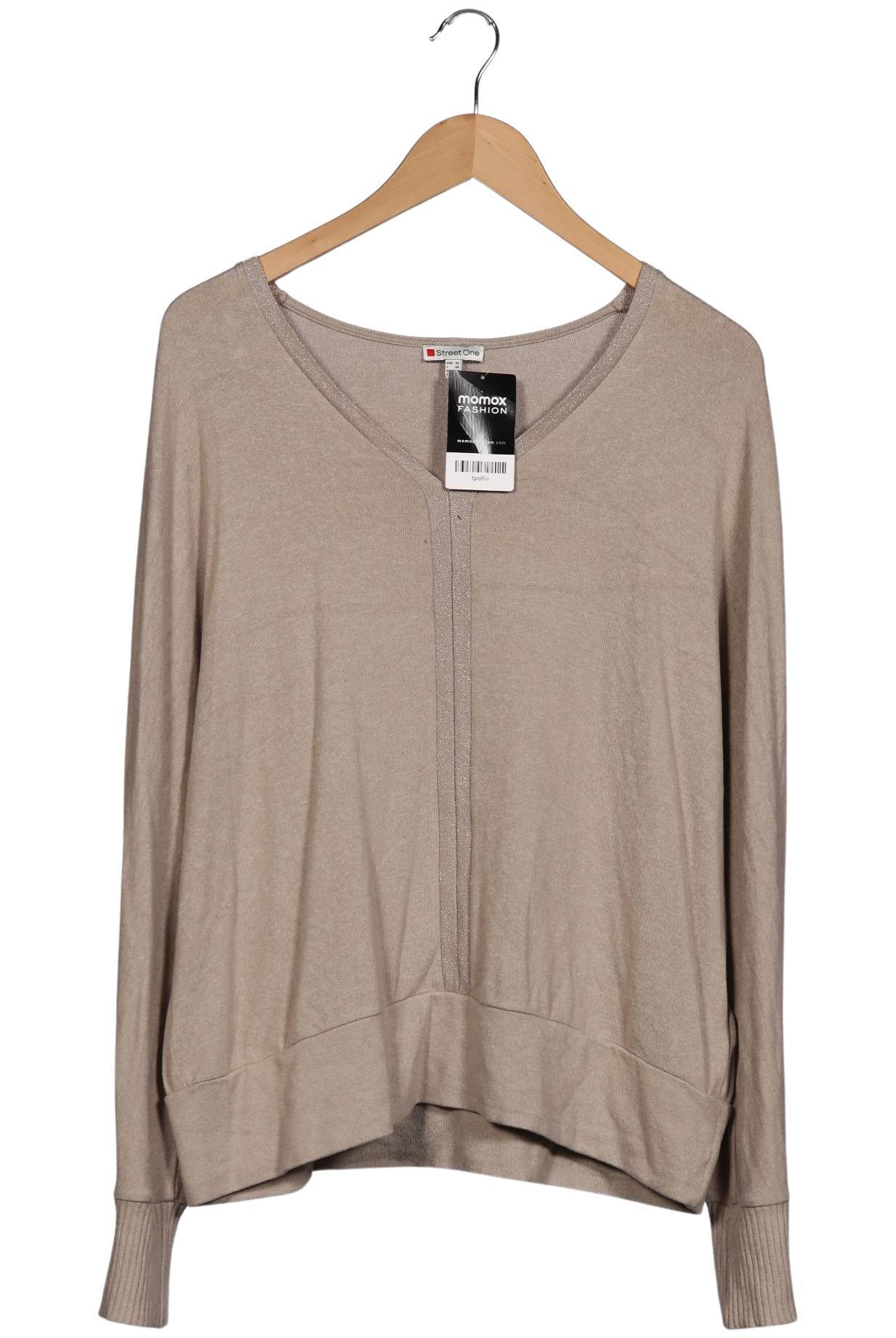 

Street One Damen Pullover, beige, Gr. 42