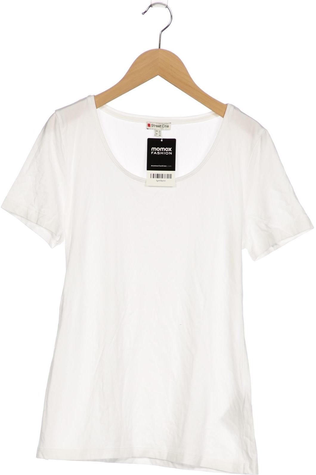 

Street One Damen T-Shirt, weiß, Gr. 38