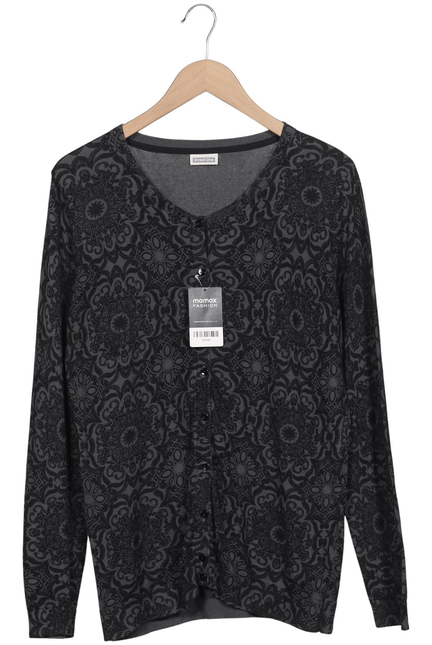 

Street One Damen Strickjacke, grau, Gr. 42