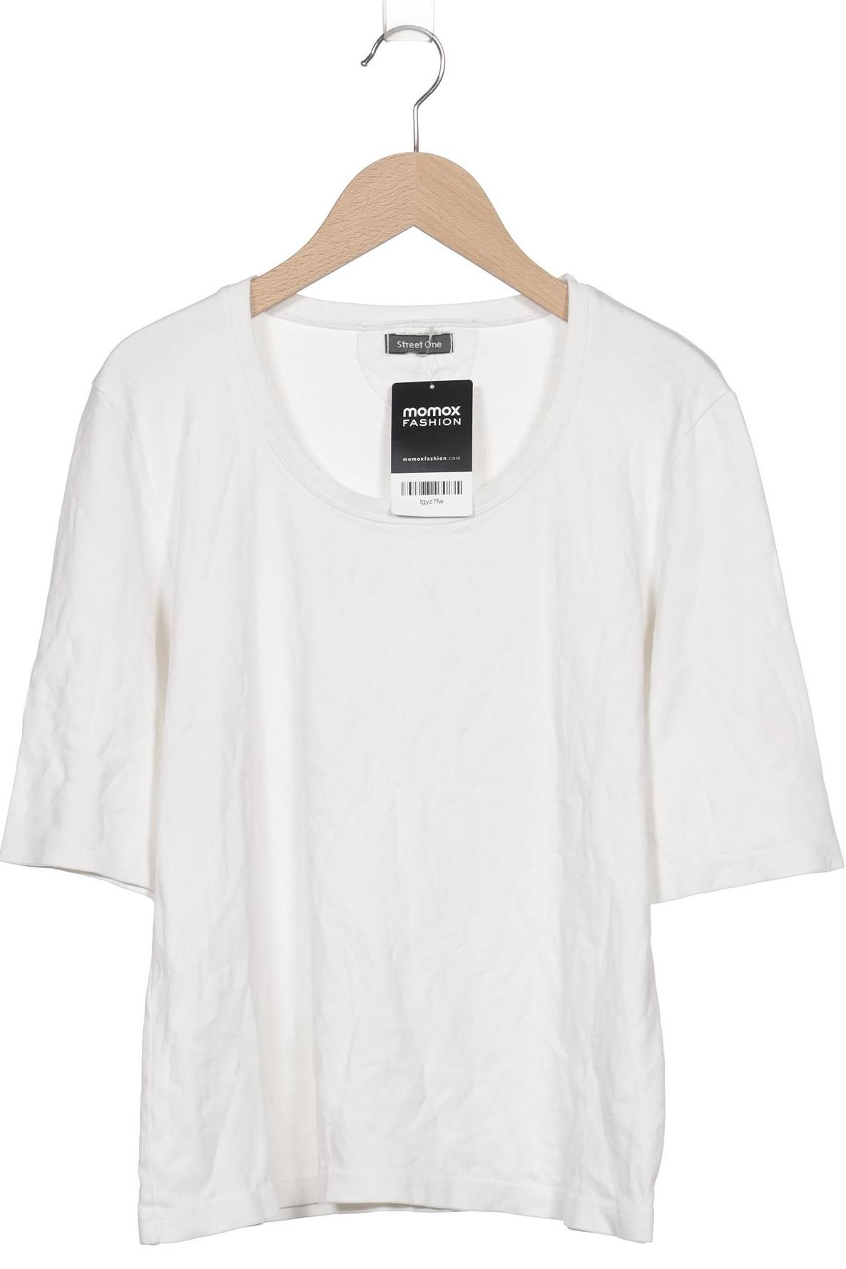 

Street One Damen T-Shirt, weiß, Gr. 38