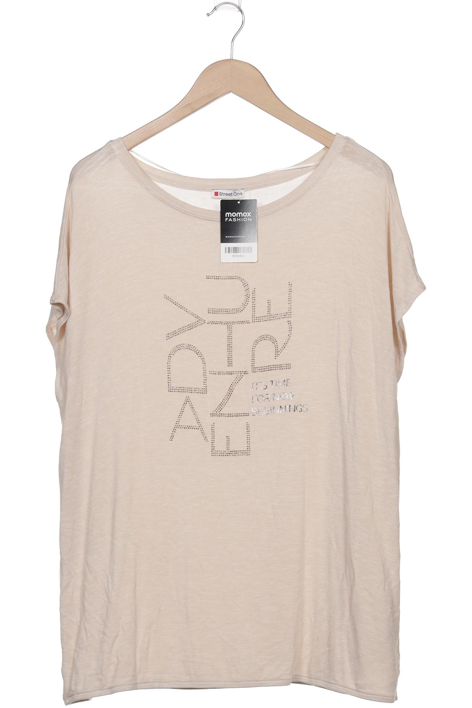 

Street One Damen T-Shirt, beige, Gr. 46