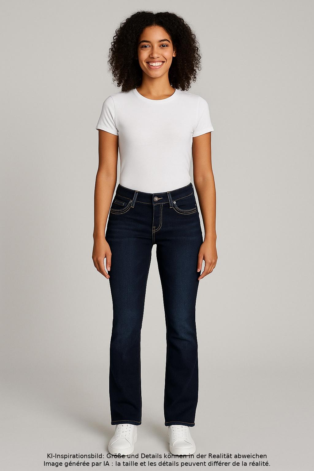 

Street One Damen Jeans, marineblau, Gr. 26