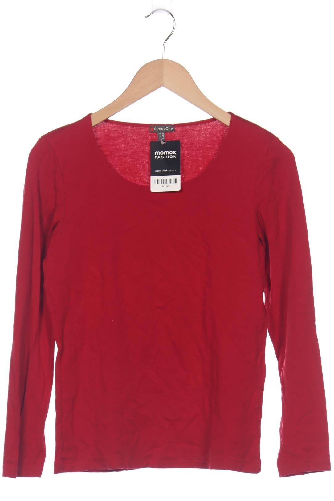 

Street One Damen Langarmshirt, rot, Gr. 38