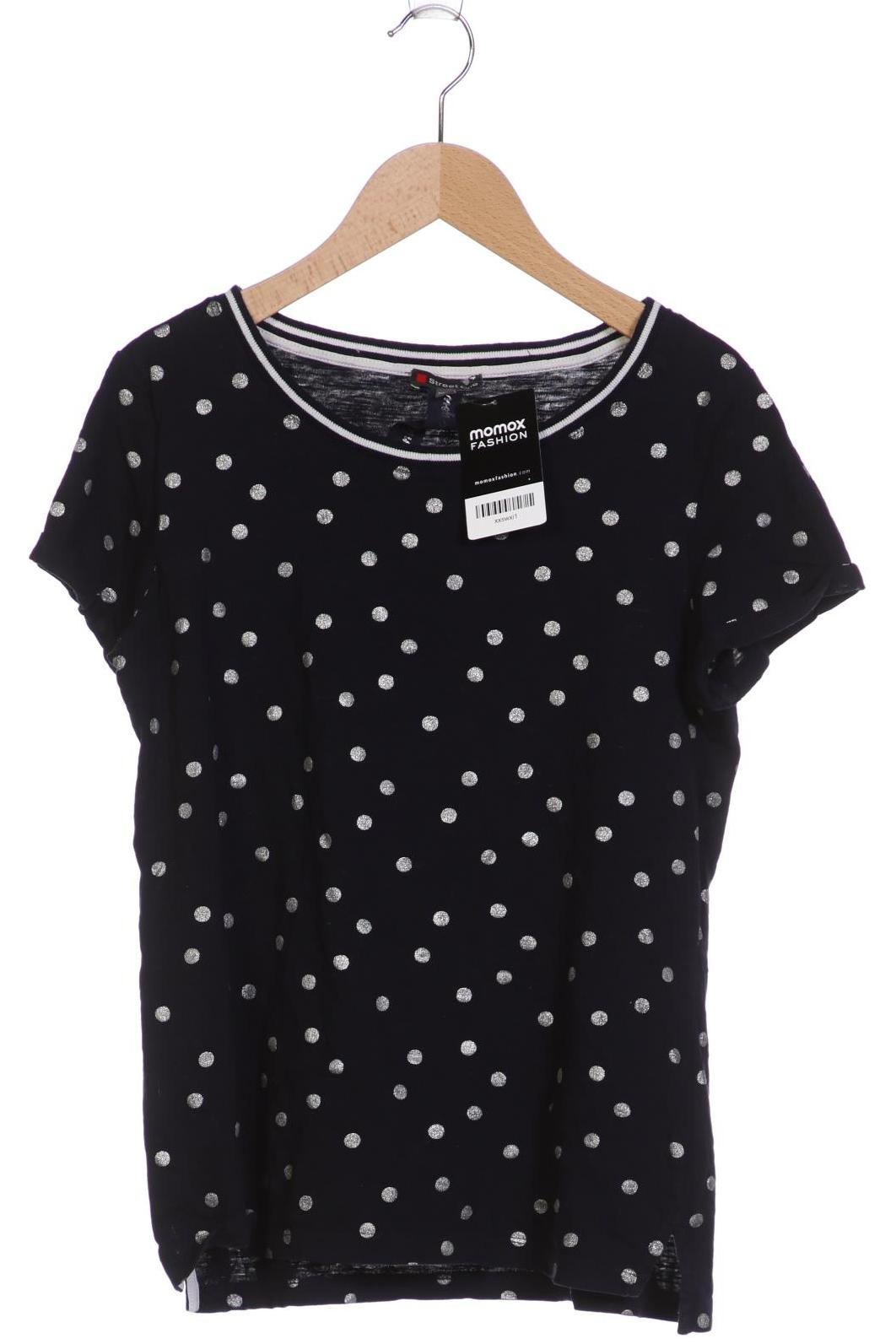 

Street One Damen T-Shirt, marineblau, Gr. 36