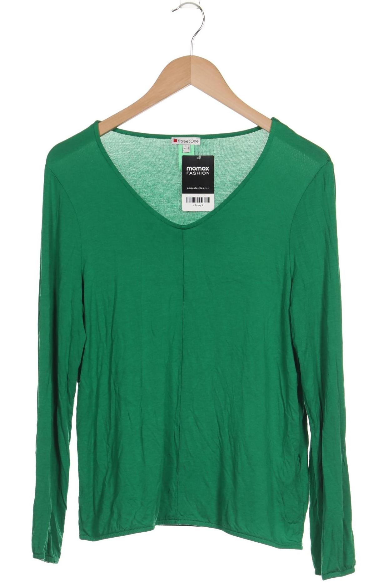 

Street One Damen Langarmshirt, grün, Gr. 38