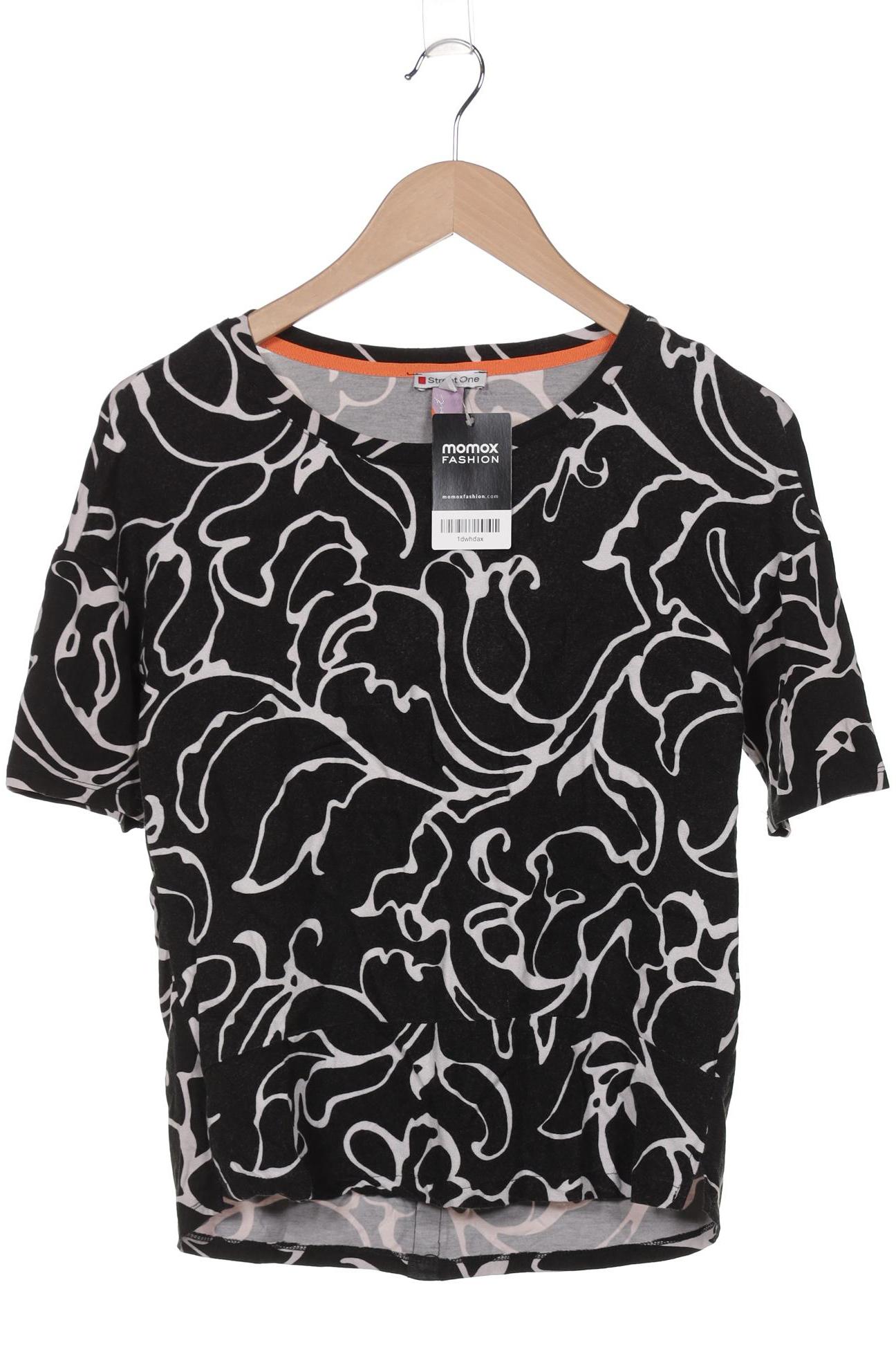 

Street One Damen T-Shirt, schwarz, Gr. 34