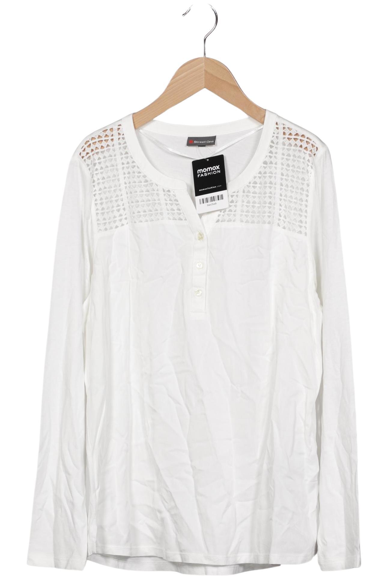 

Street One Damen Bluse, weiß, Gr. 40