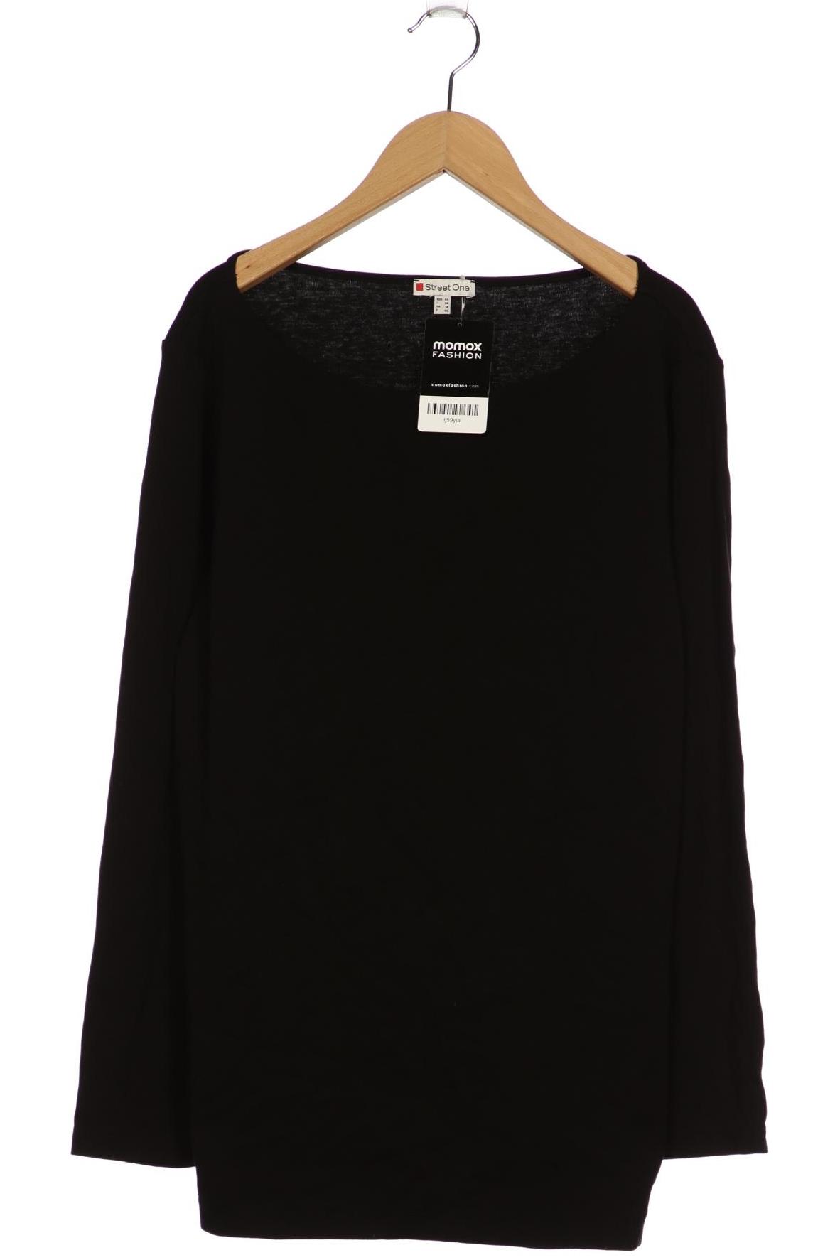 

Street One Damen Langarmshirt, schwarz, Gr. 44