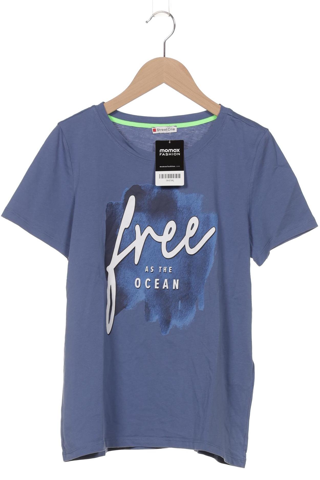 

Street One Damen T-Shirt, flieder, Gr. 42