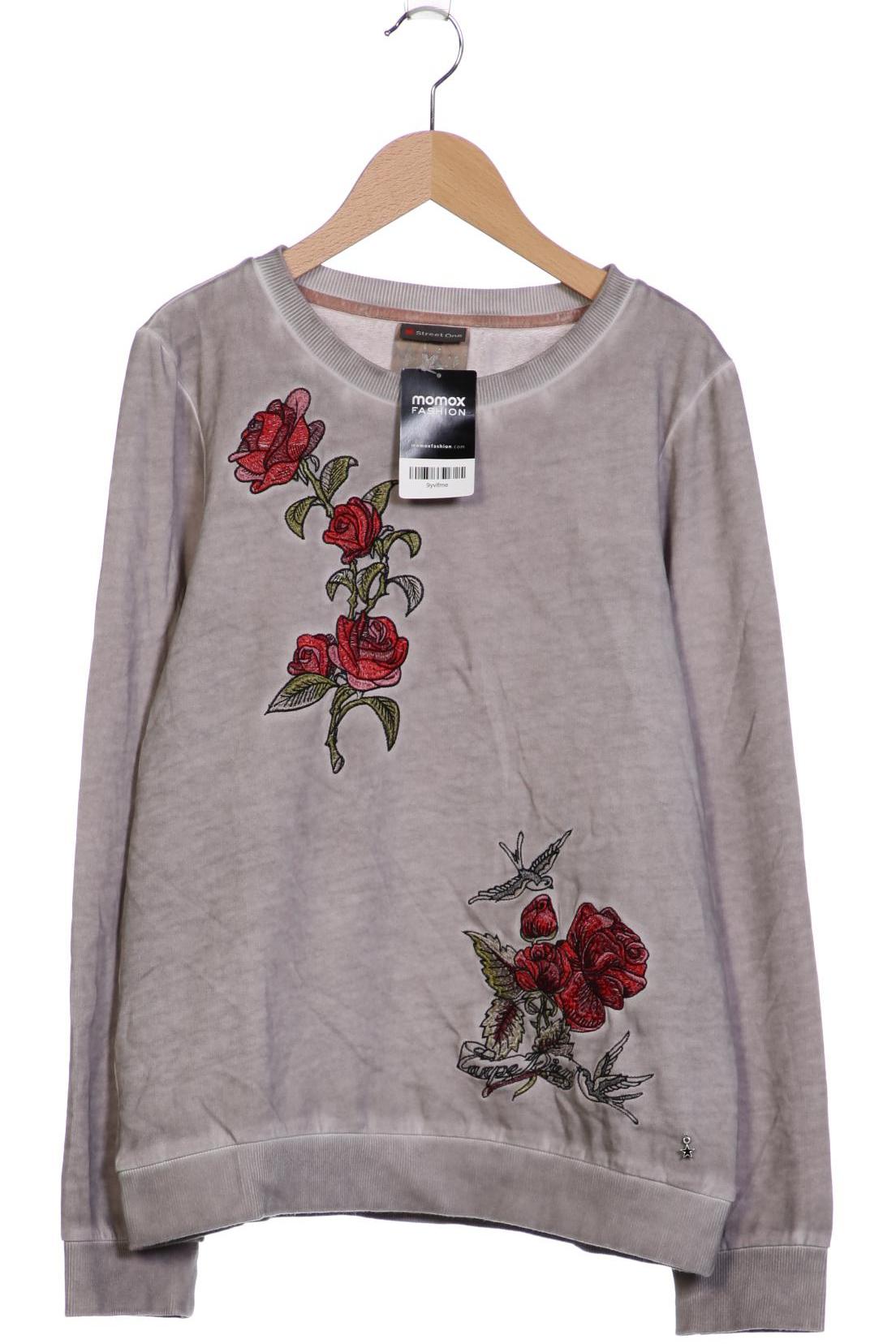 

Street One Damen Sweatshirt, grau, Gr. 38