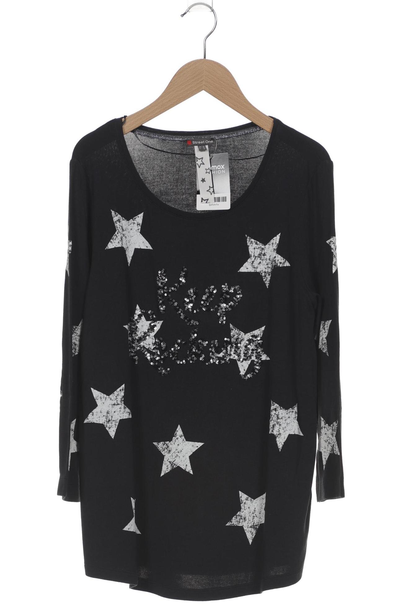 

Street One Damen Langarmshirt, marineblau, Gr. 38