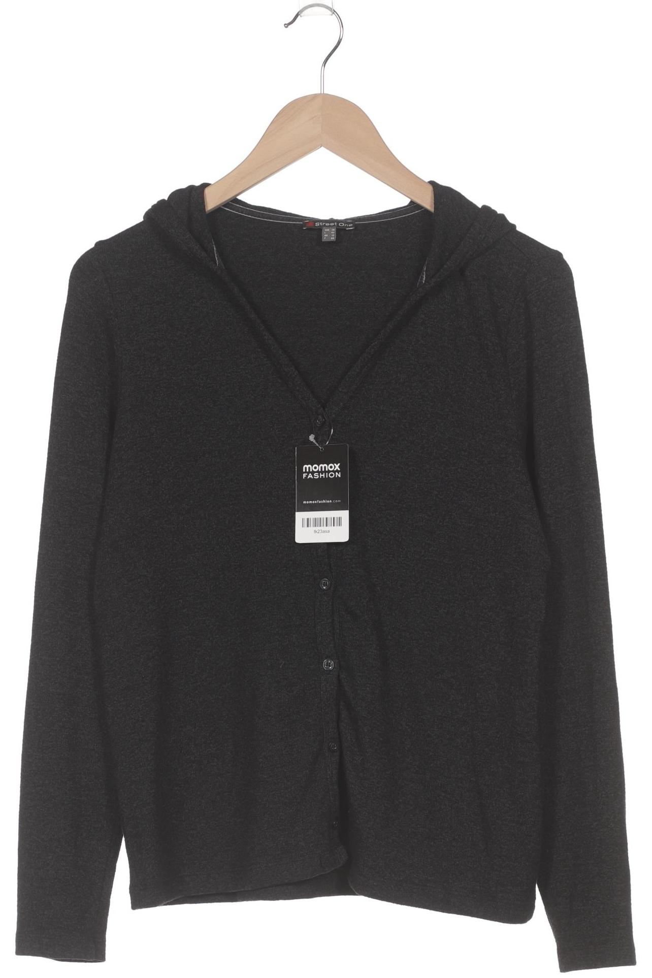 

Street One Damen Strickjacke, grau, Gr. 38