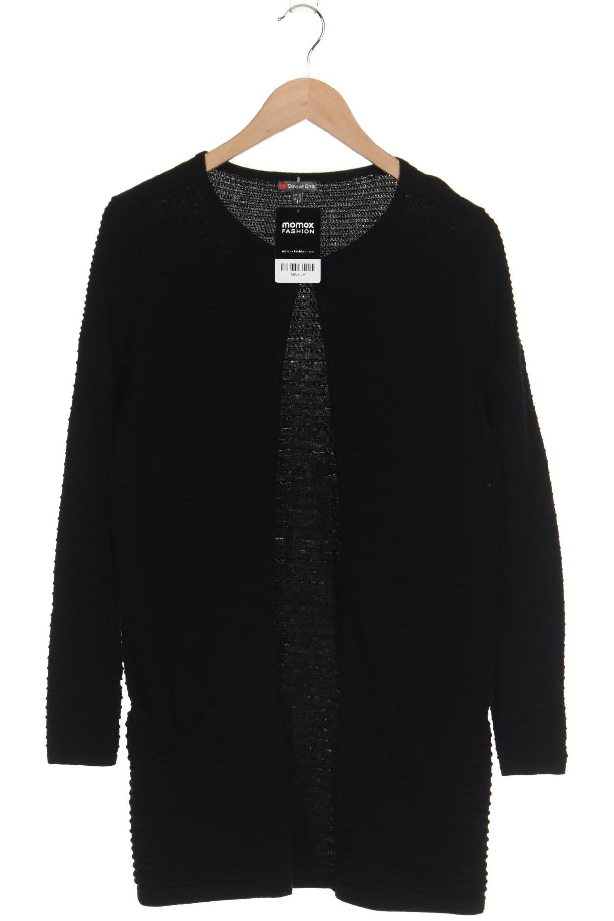 

Street One Damen Strickjacke, schwarz, Gr. 34