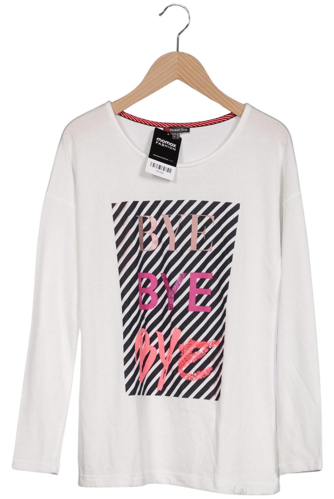 

Street One Damen Pullover, weiß, Gr. 38