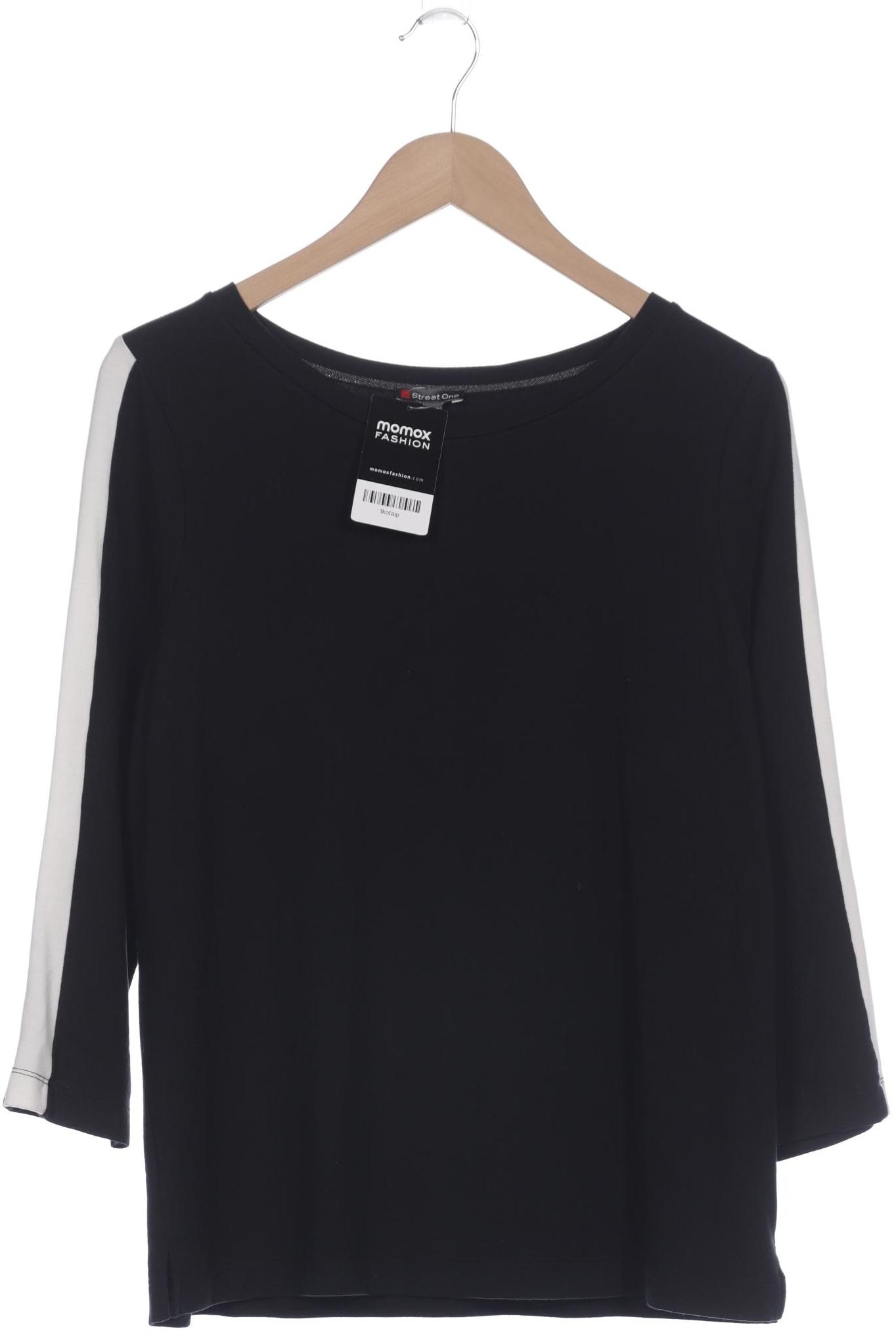 

Street One Damen Langarmshirt, schwarz, Gr. 40