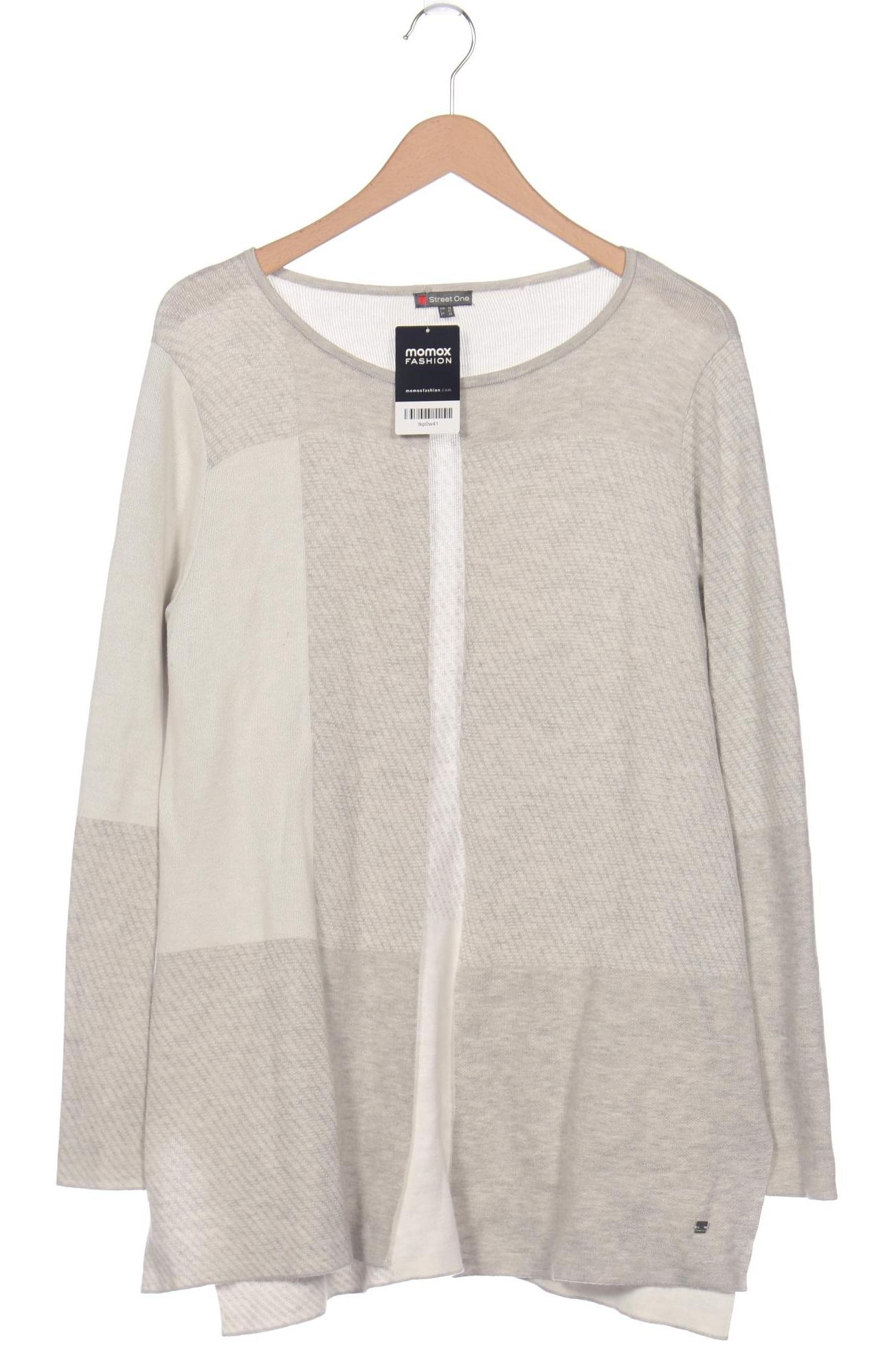 

Street One Damen Strickjacke, grau, Gr. 38