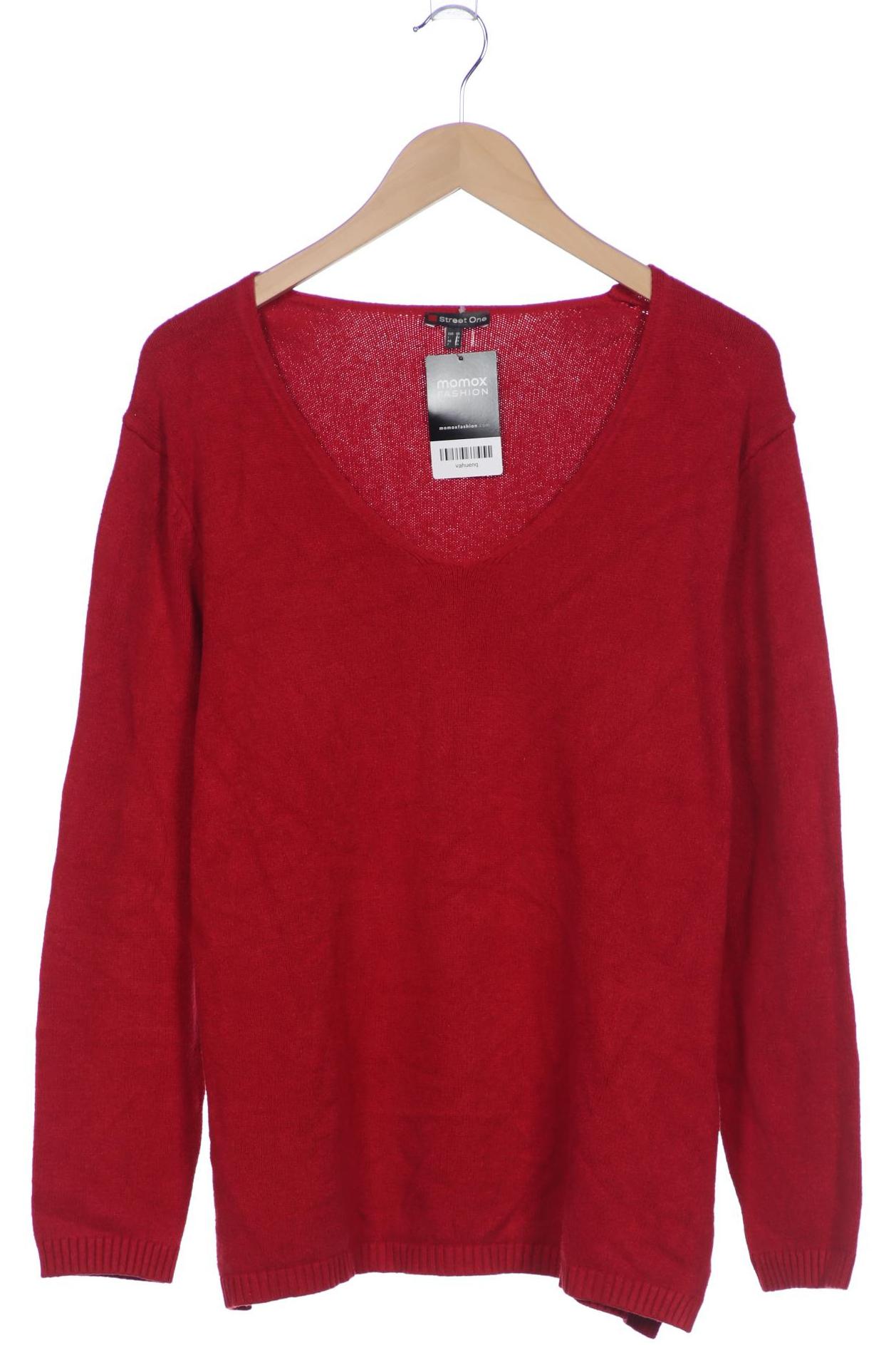 

Street One Damen Pullover, rot, Gr. 44