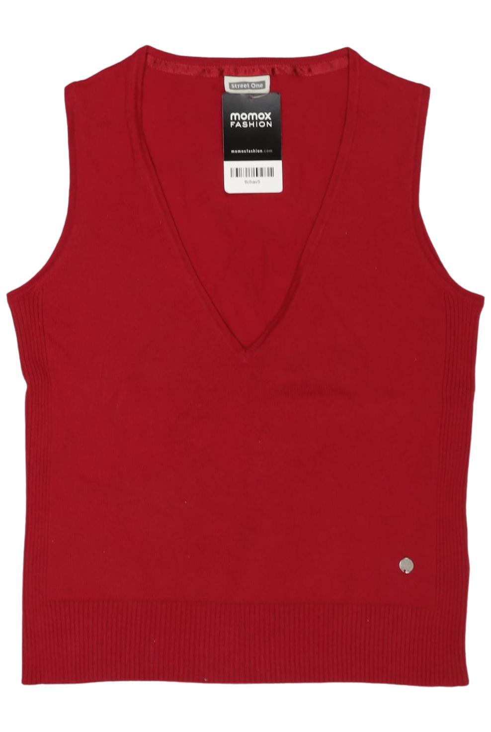 

Street One Damen Pullover, rot, Gr. 36