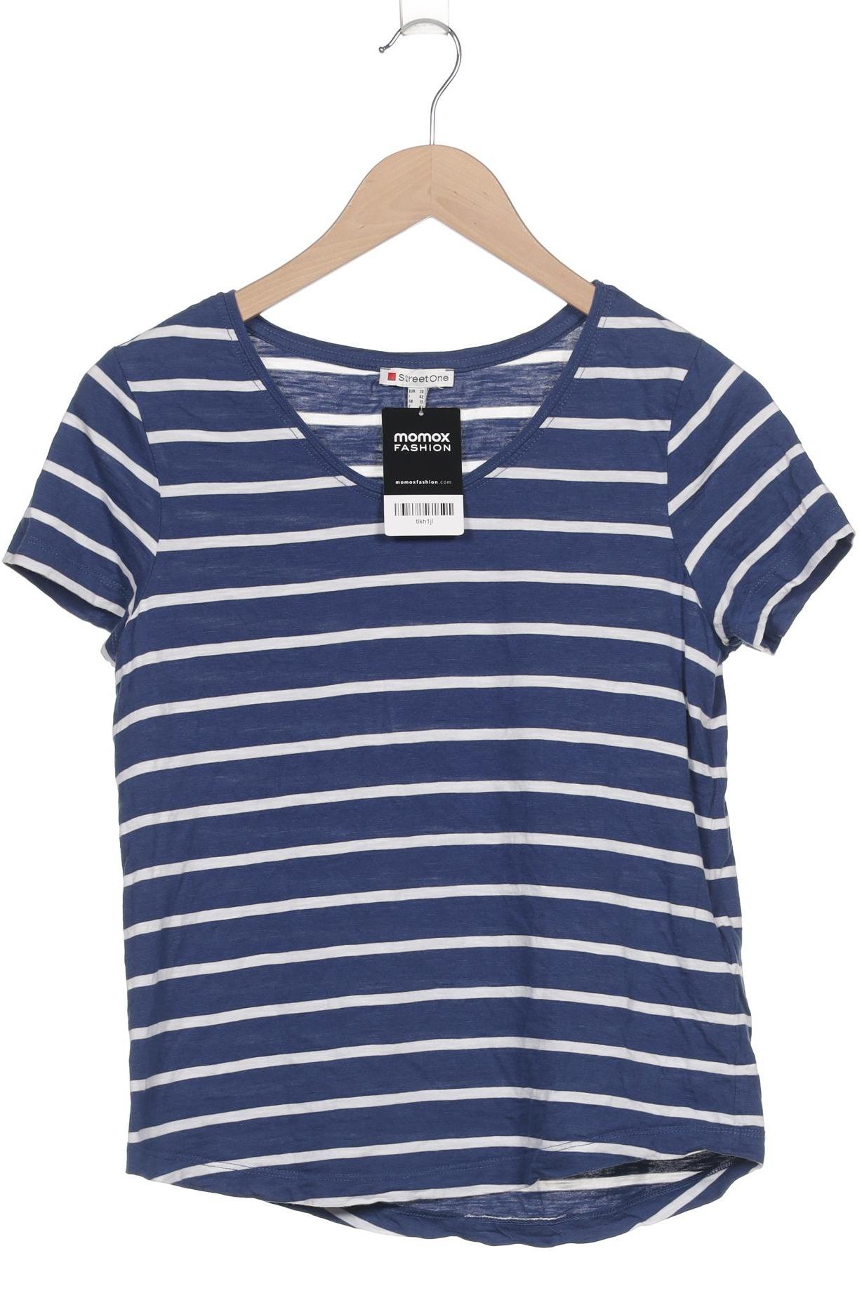 

Street One Damen T-Shirt, blau, Gr. 38