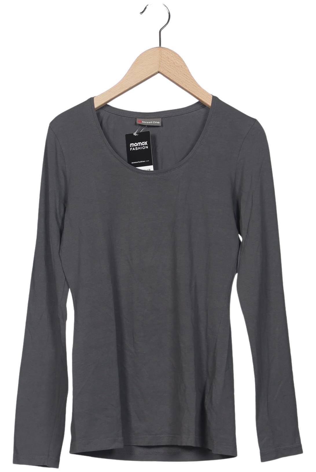 

Street One Damen Langarmshirt, grau, Gr. 36