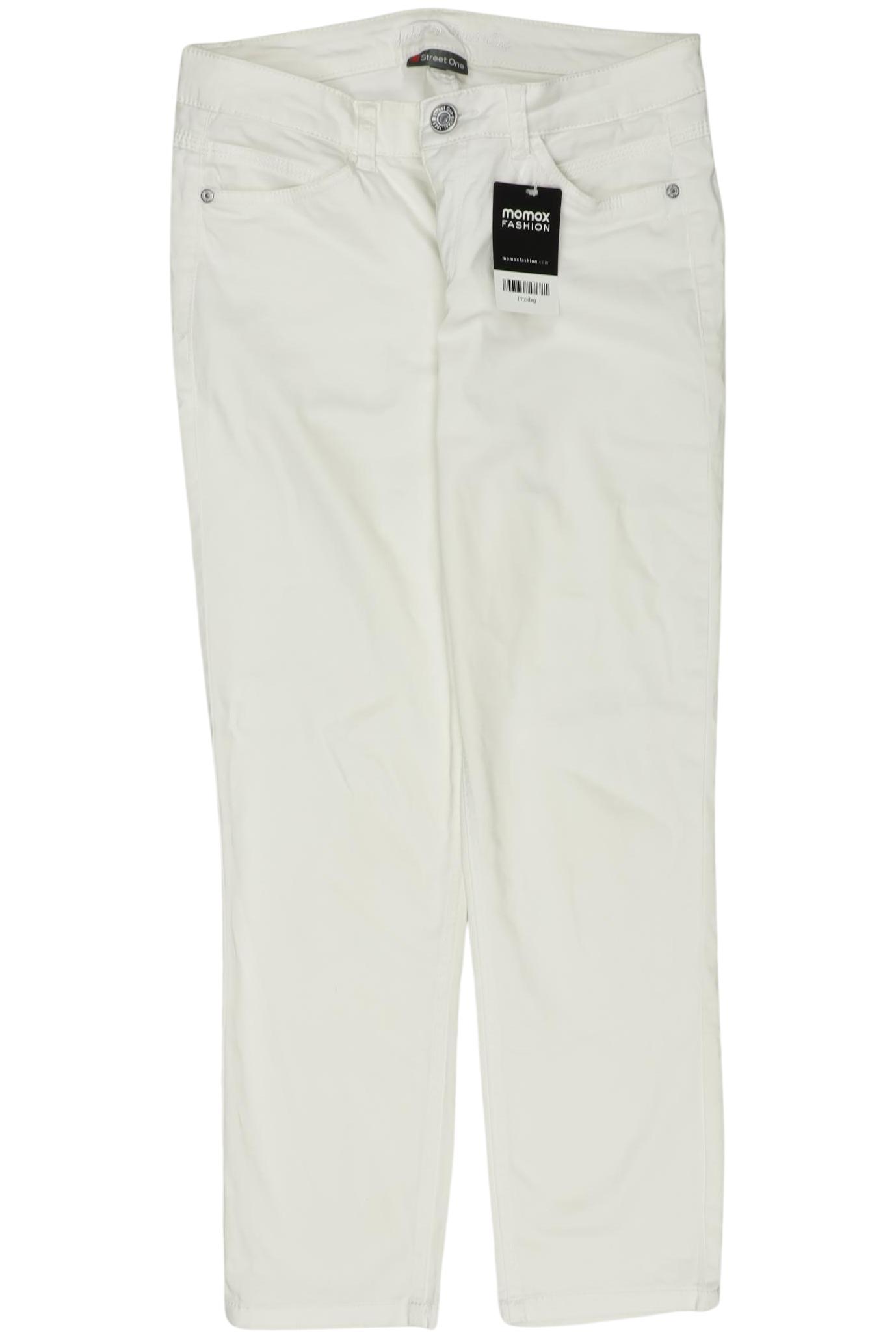 

Street One Damen Jeans, weiß, Gr. 36
