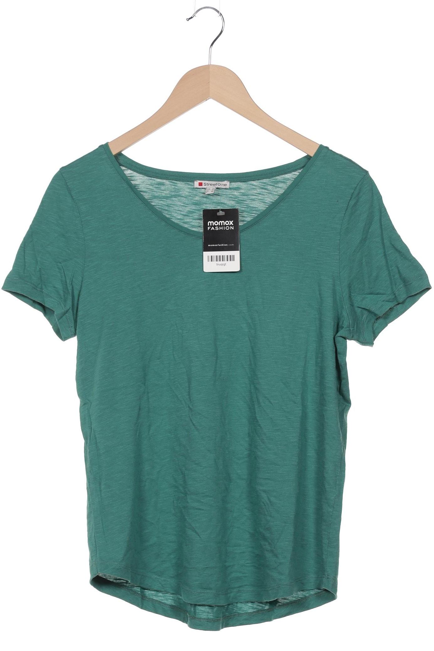 

Street One Damen T-Shirt, grün, Gr. 40
