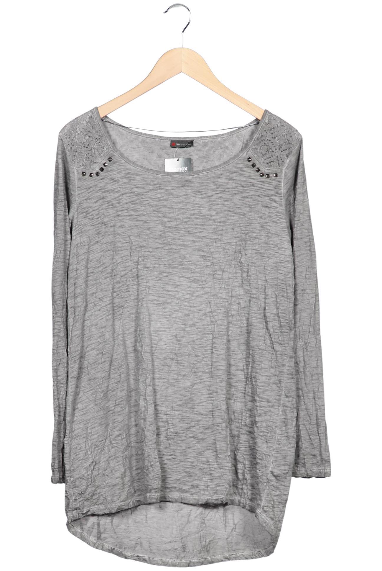 

Street One Damen Langarmshirt, grau, Gr. 42